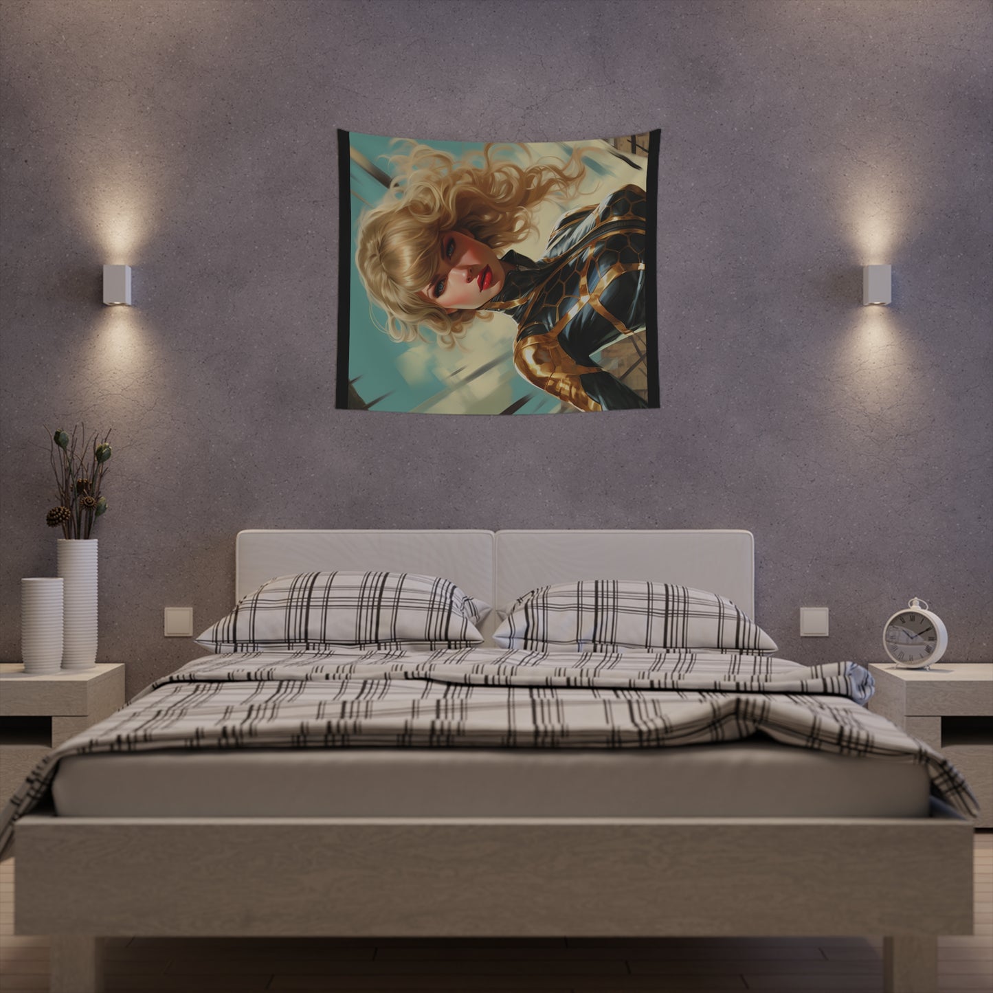 Anime Taylor Swift 3- Printed Wall Tapestry