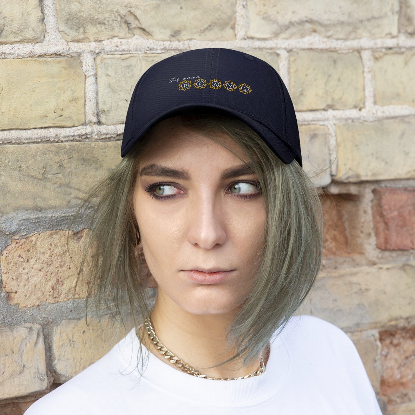 This Mama PRAYS (Embroidered)
