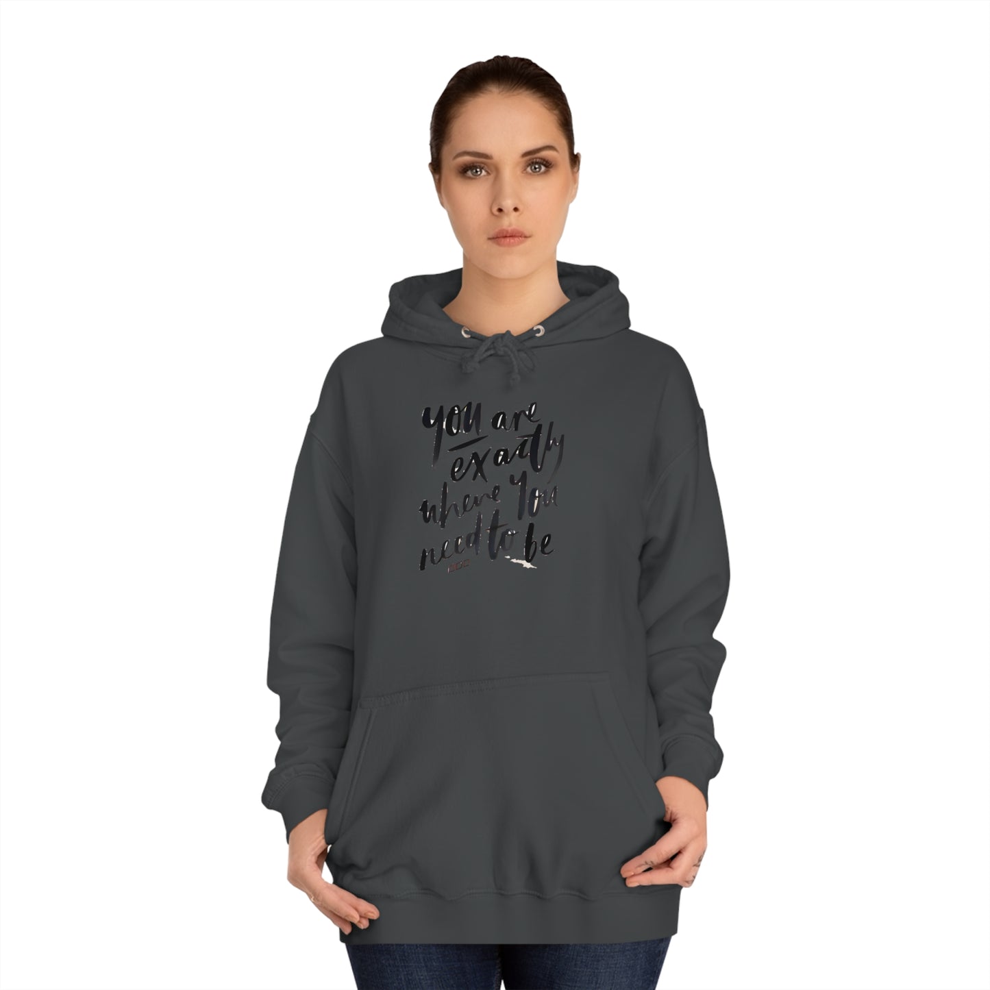 You are EXACTLY where you need to be - CR Celebrate Recovery Classic Logo - Ultra Cotton Long Sleeve Tee