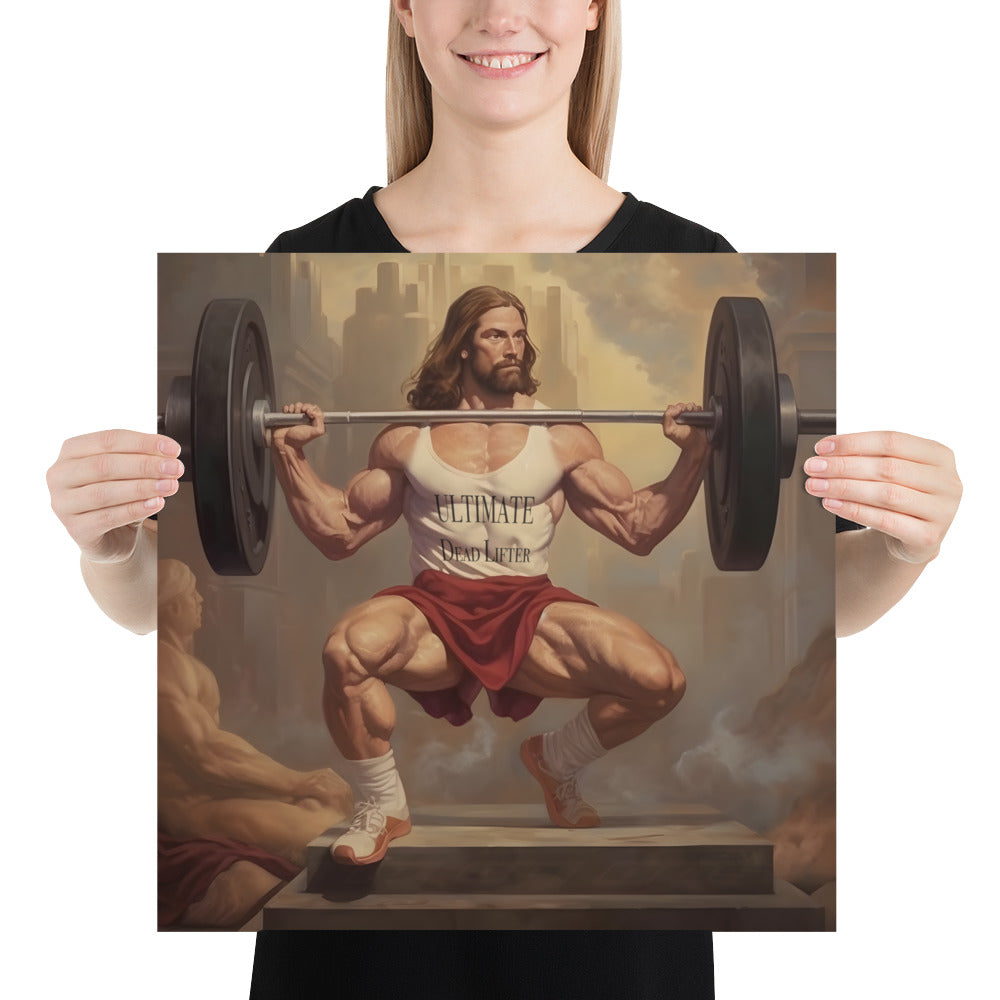 Ultimate Dead Lifter Jesus - Poster