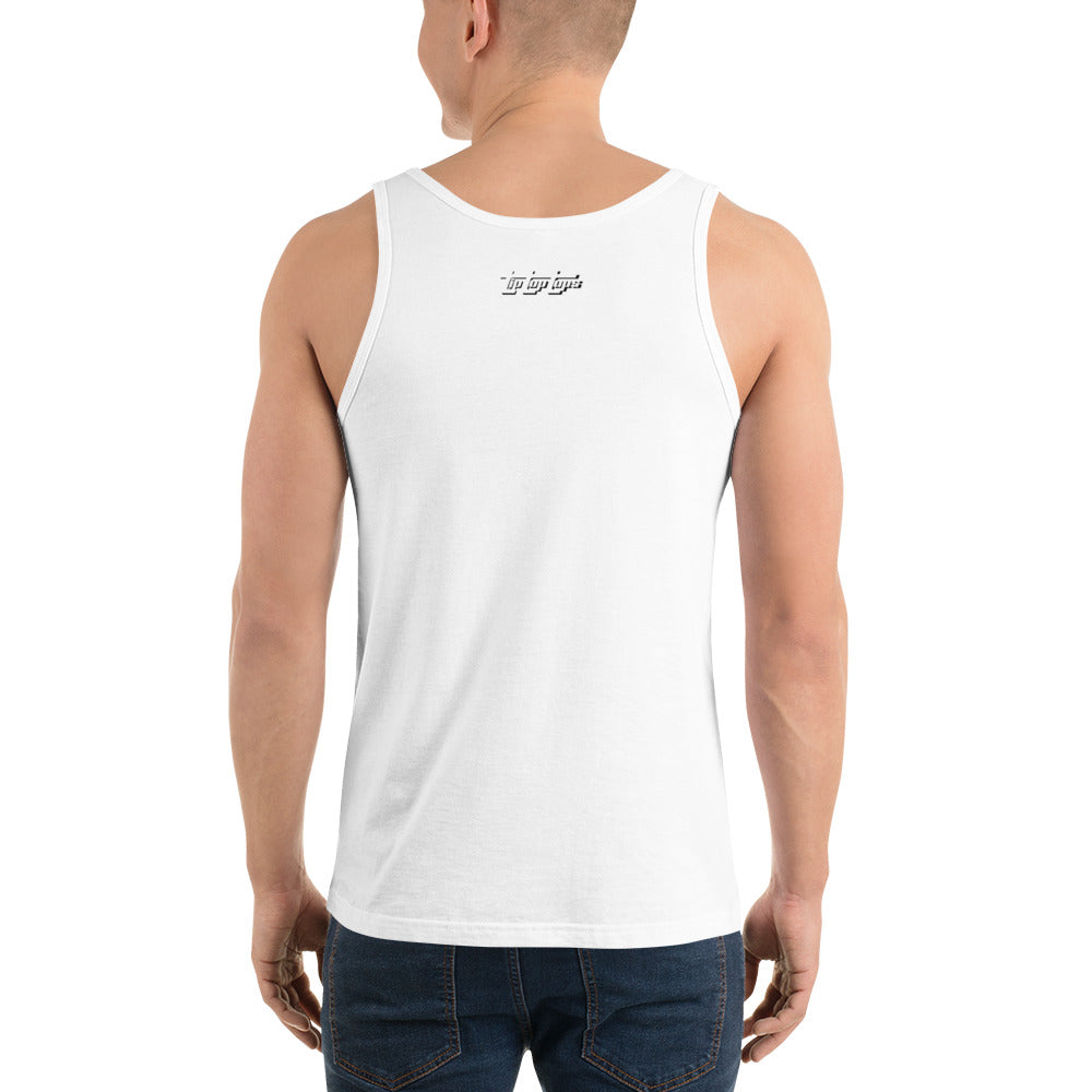 Jesus Body Builder 3 “No Whey in Hell” Unisex Tank Top