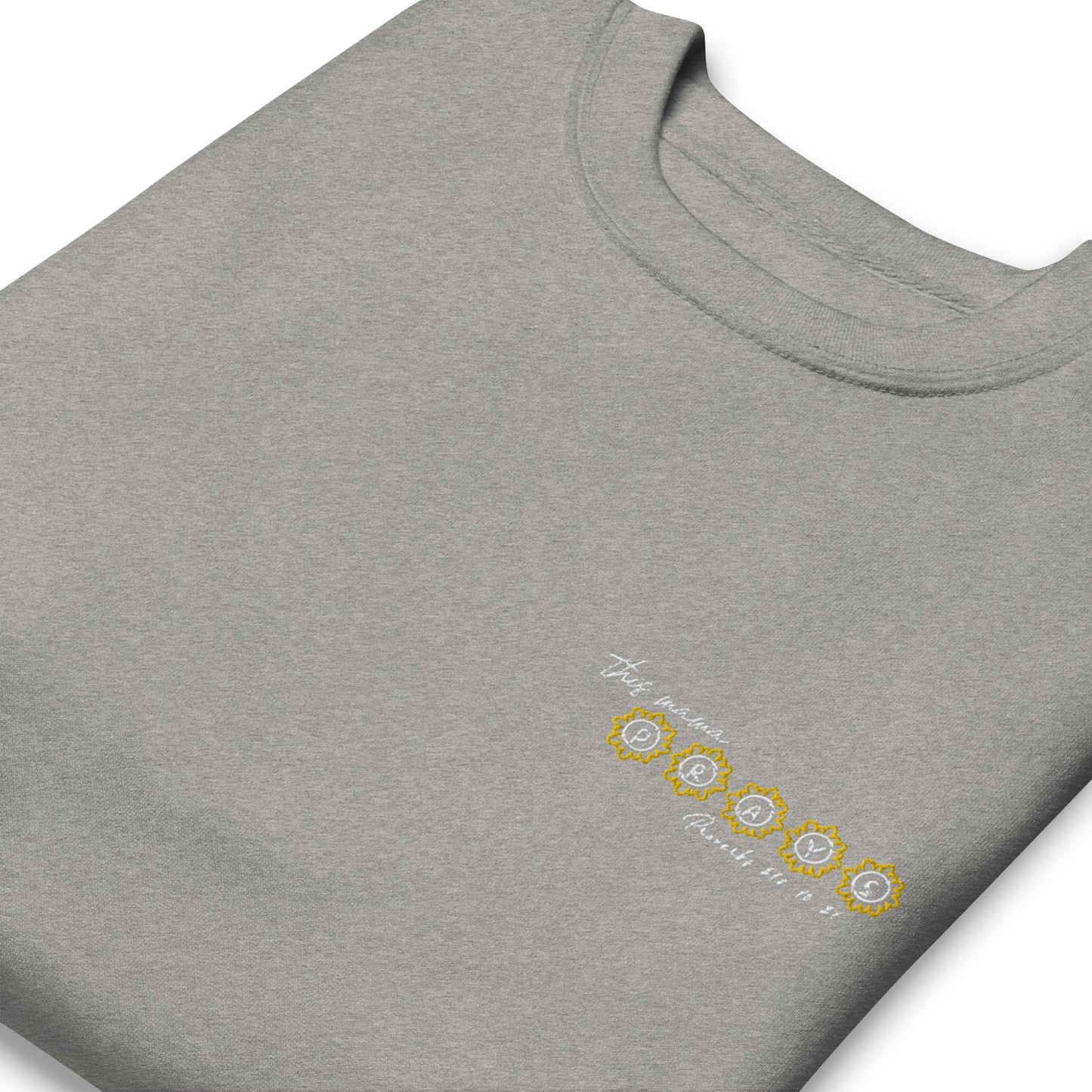 This Mama Prays (Proverbs 31:10-31) Unisex Premium Sweatshirt