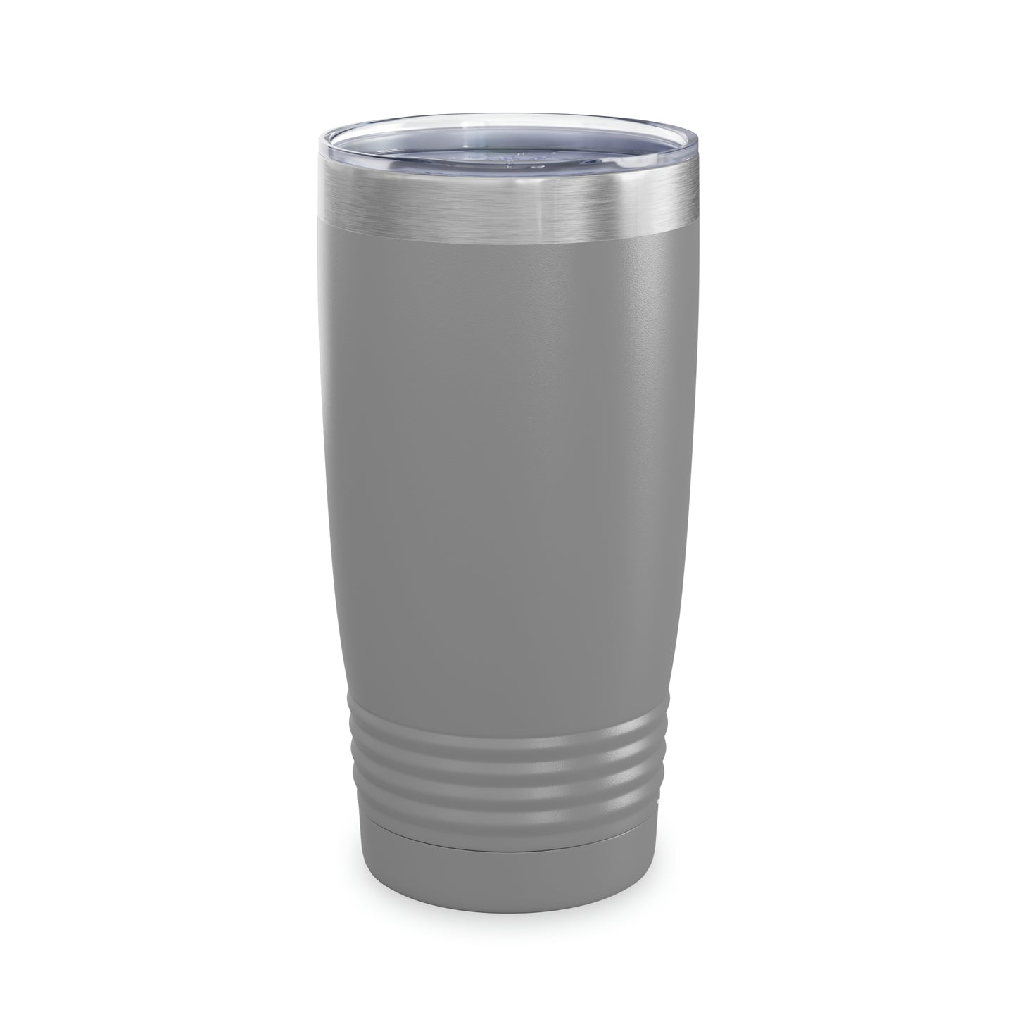 CR Celebrate Recovery Basic Logo White Ringneck Tumbler, 20oz
