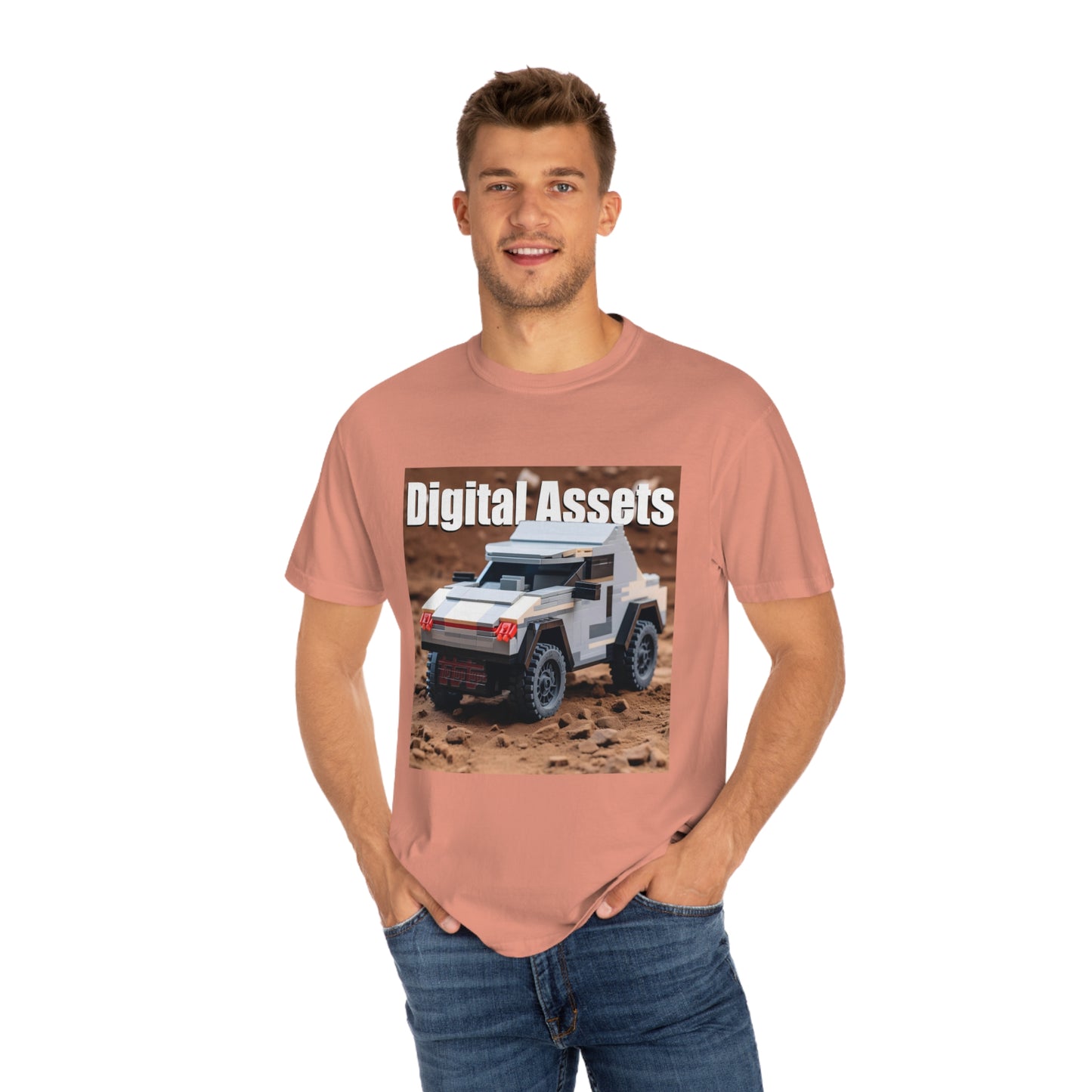 Digital Assets Unisex Garment-Dyed T-shirt