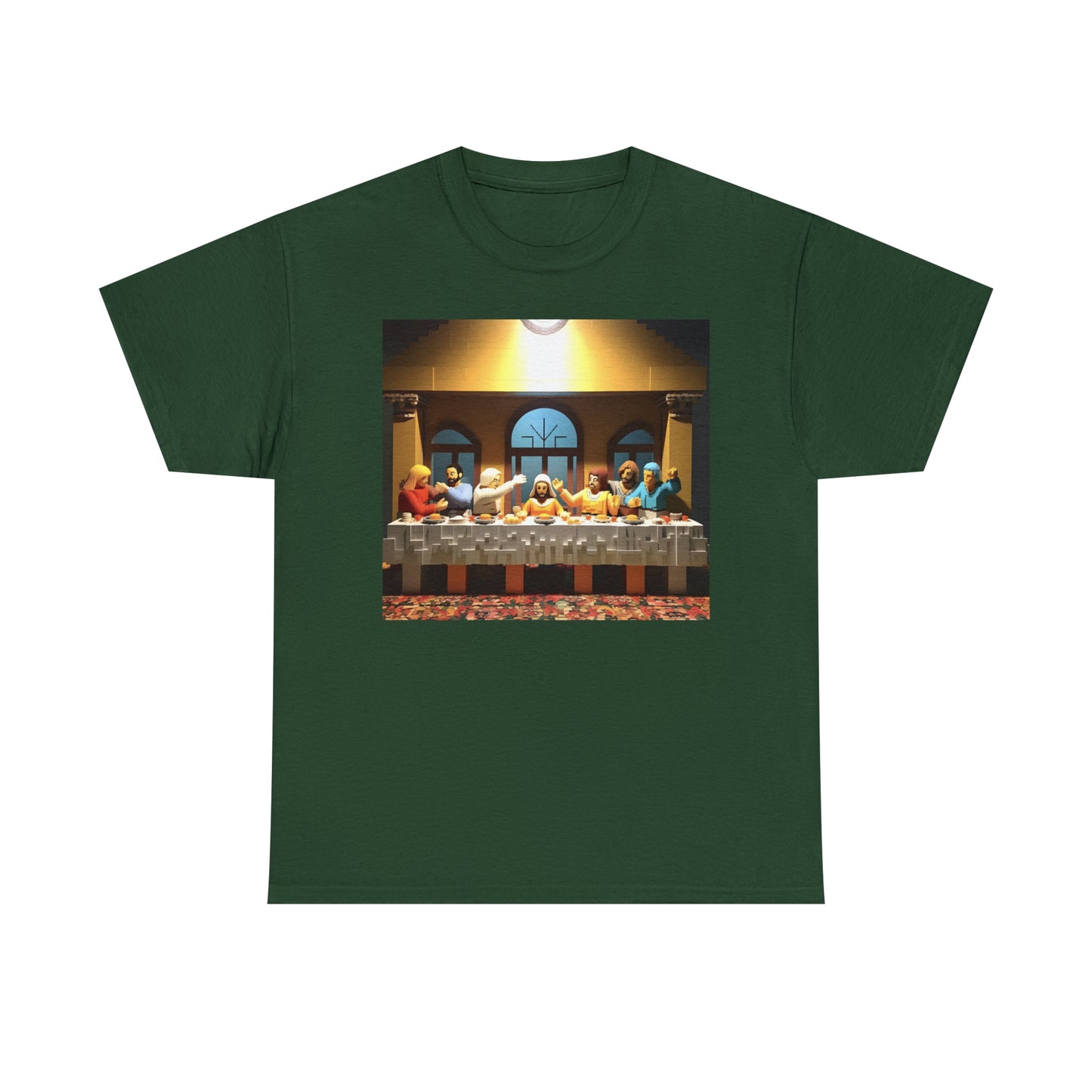 “The Last Supper” LEGO BOX SET -  Unisex Heavy Cotton Tee
