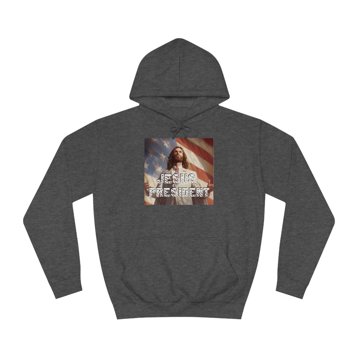 Jesus for President  Unisex College Hoodie