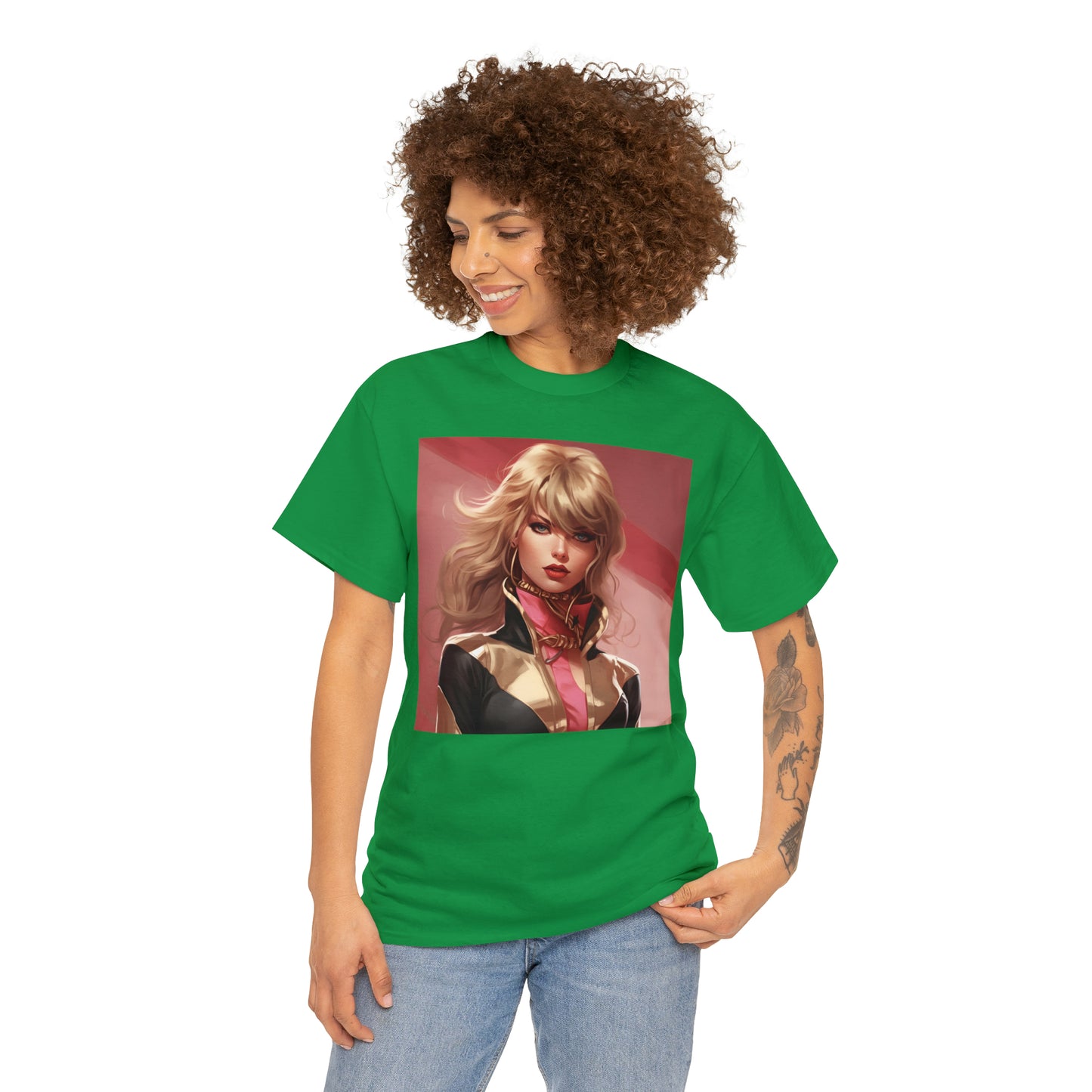 Anime Taylor Swift 4 - Unisex Heavy Cotton Tee