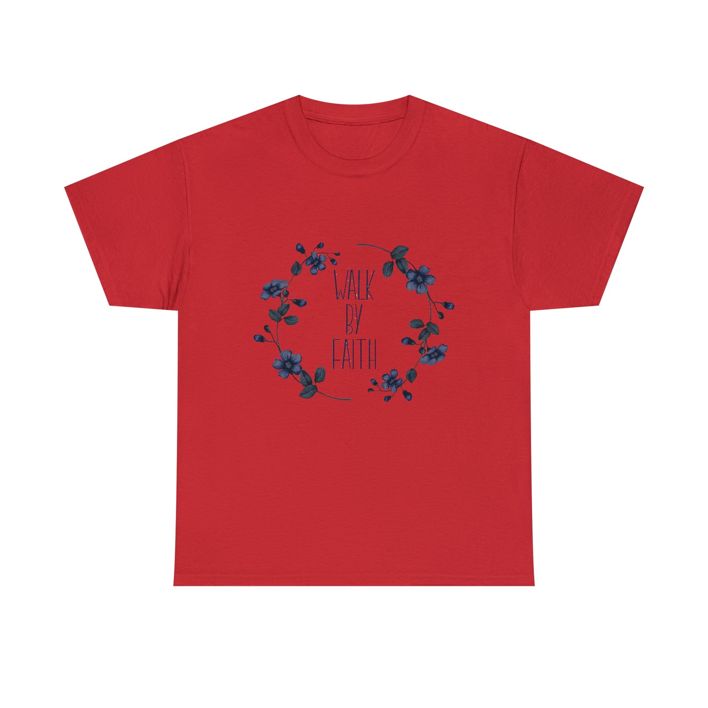 Walk by FAITH Unisex Heavy Cotton Tee