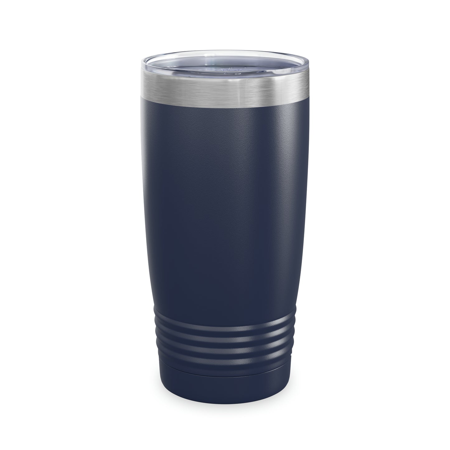 CR Celebrate Recovery Basic Logo White Ringneck Tumbler, 20oz