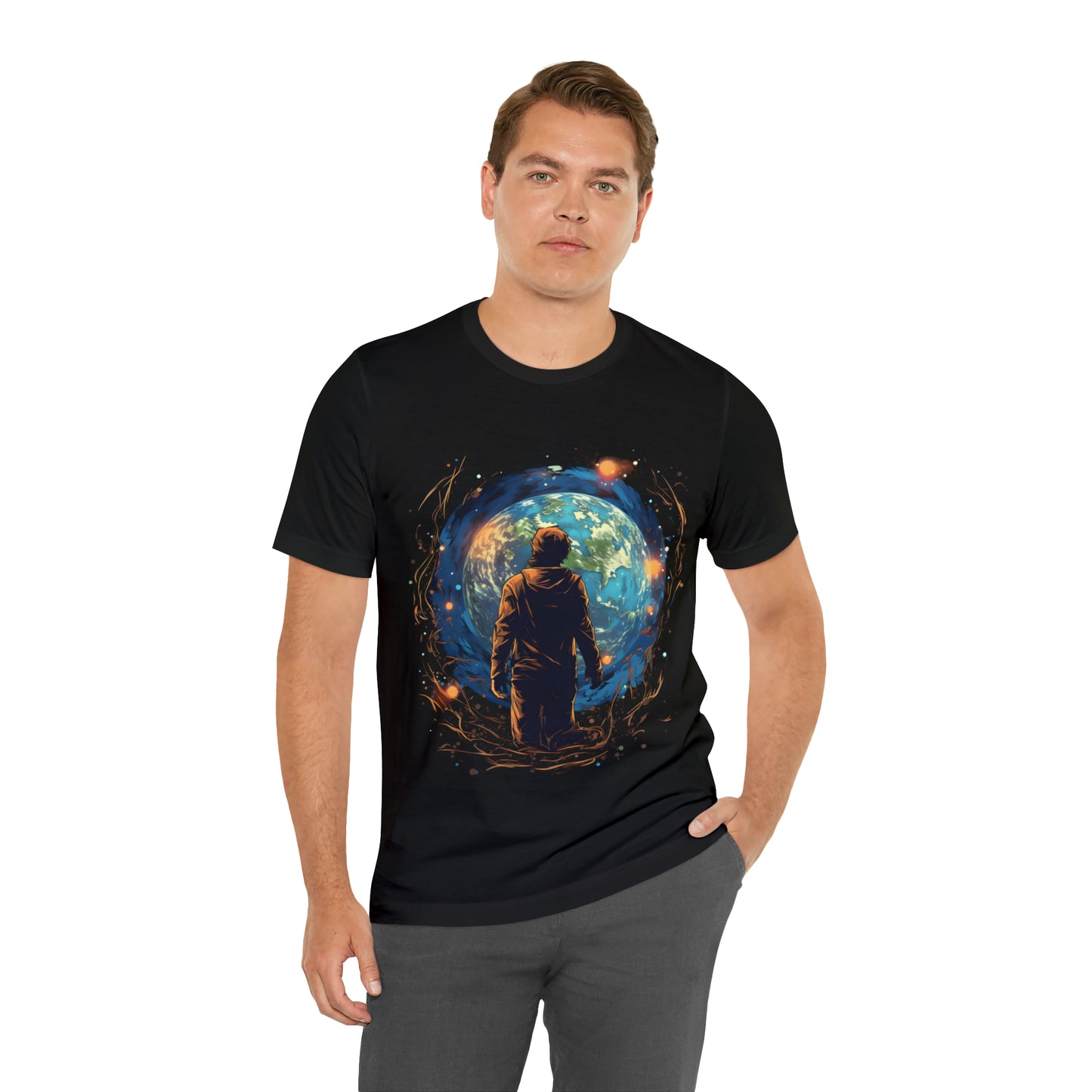 Jeremiah 29:11 “Whole World Ahead of You” Unisex Jersey Short Sleeve Tee