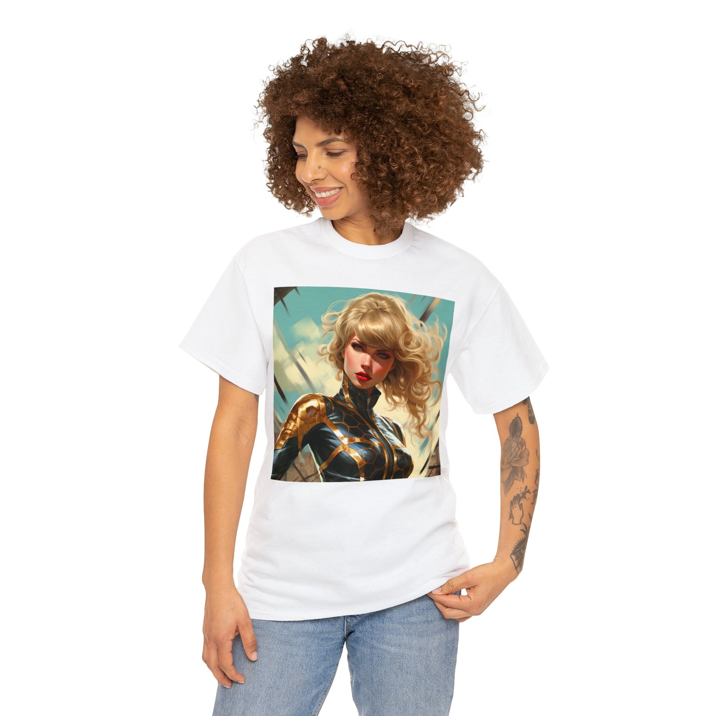 Anime Taylor Swift 3 - Unisex Heavy Cotton Tee