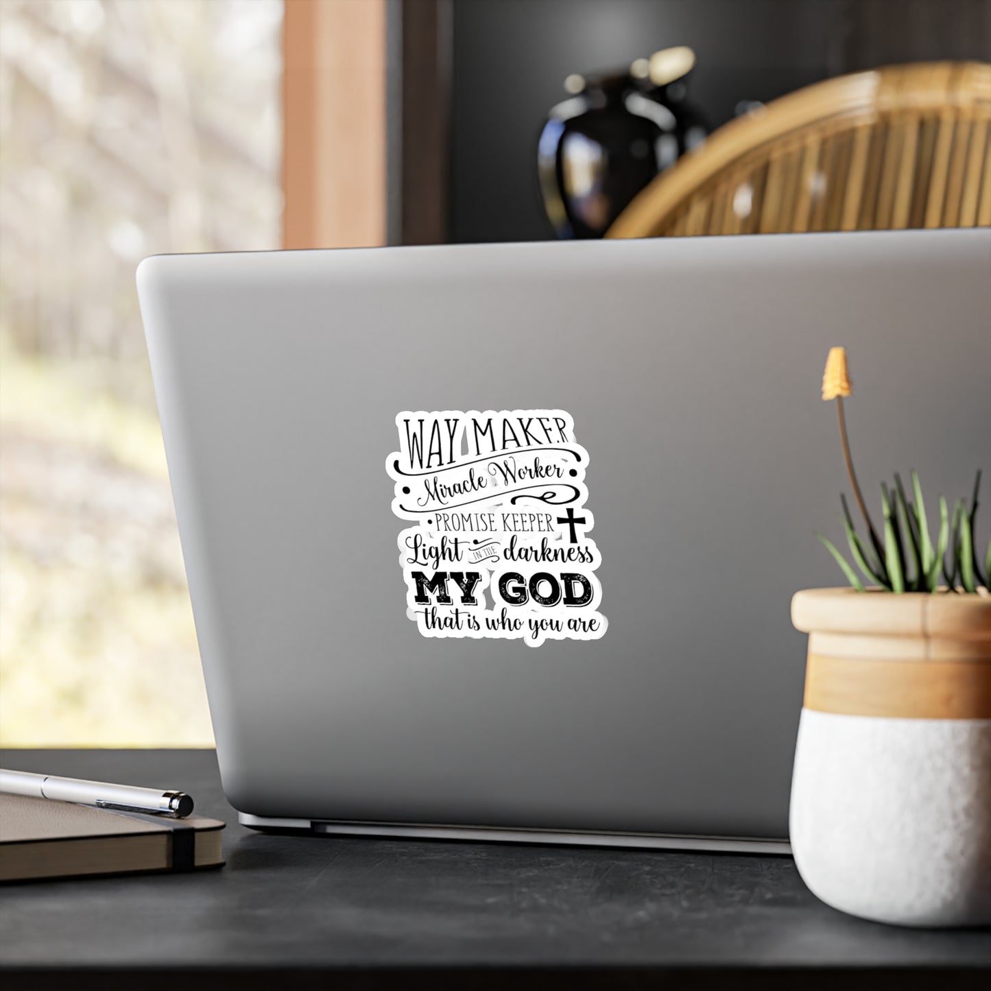 Waymaker Miracle Worker My GOD - Kiss-Cut Vinyl Decals