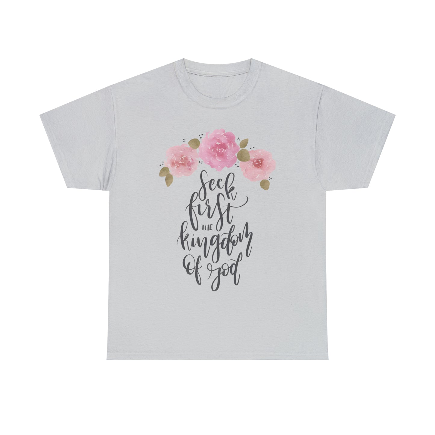 Seek First the Kingdom of God Unisex Heavy Cotton Tee