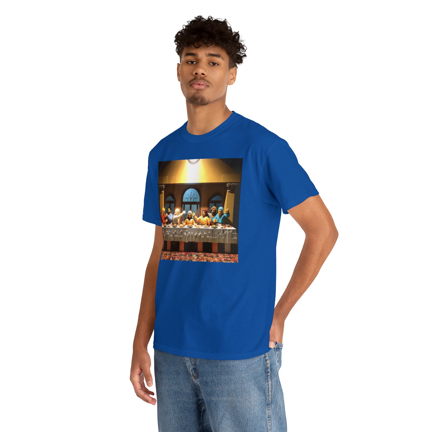 “The Last Supper” LEGO BOX SET -  Unisex Heavy Cotton Tee