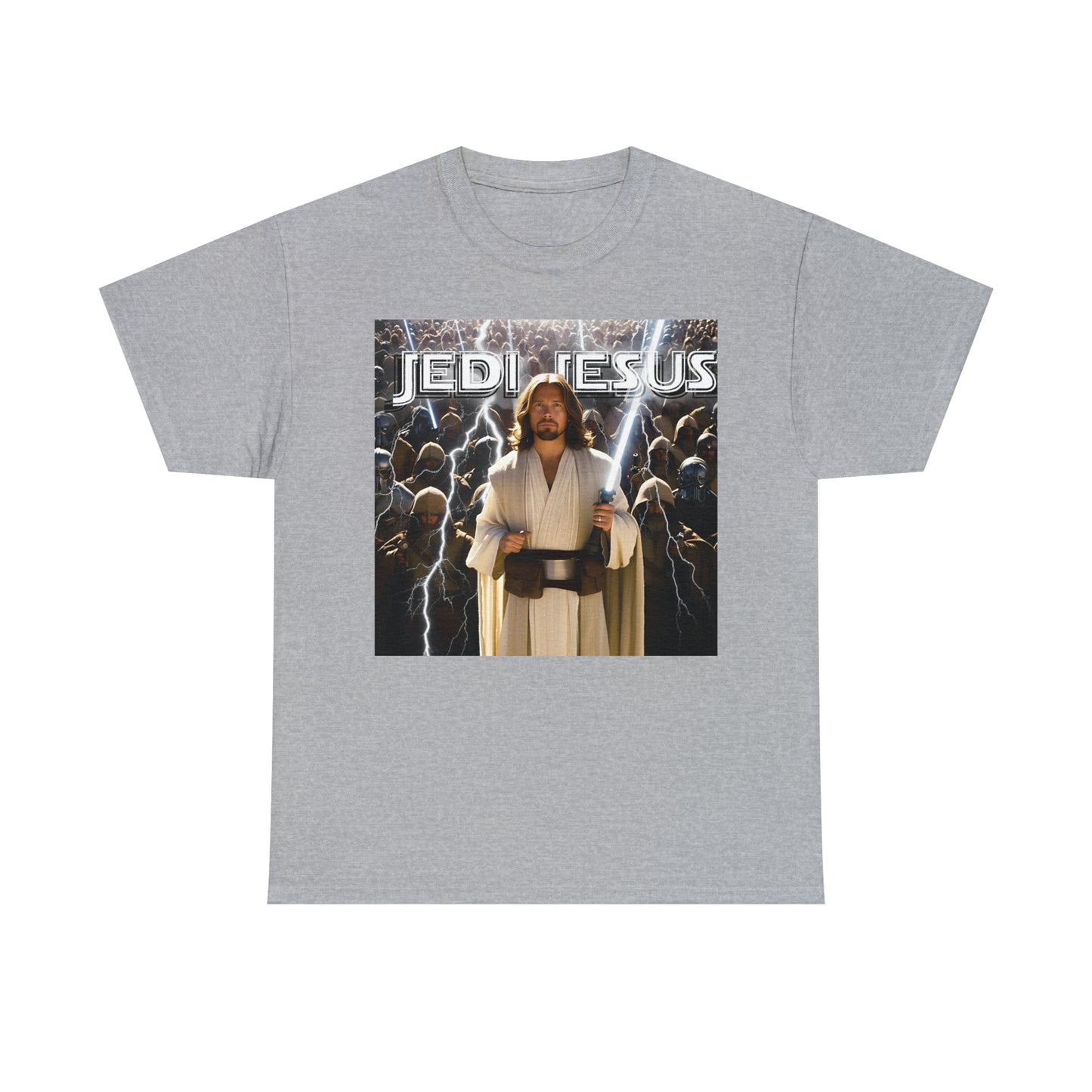 Jedi Jesus Unisex Heavy Cotton Tee