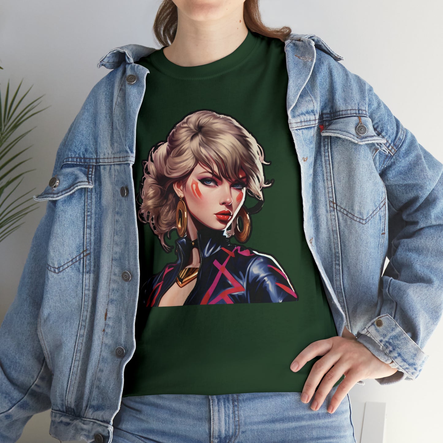 Anime Taylor Swift 2- Unisex Heavy Cotton Tee