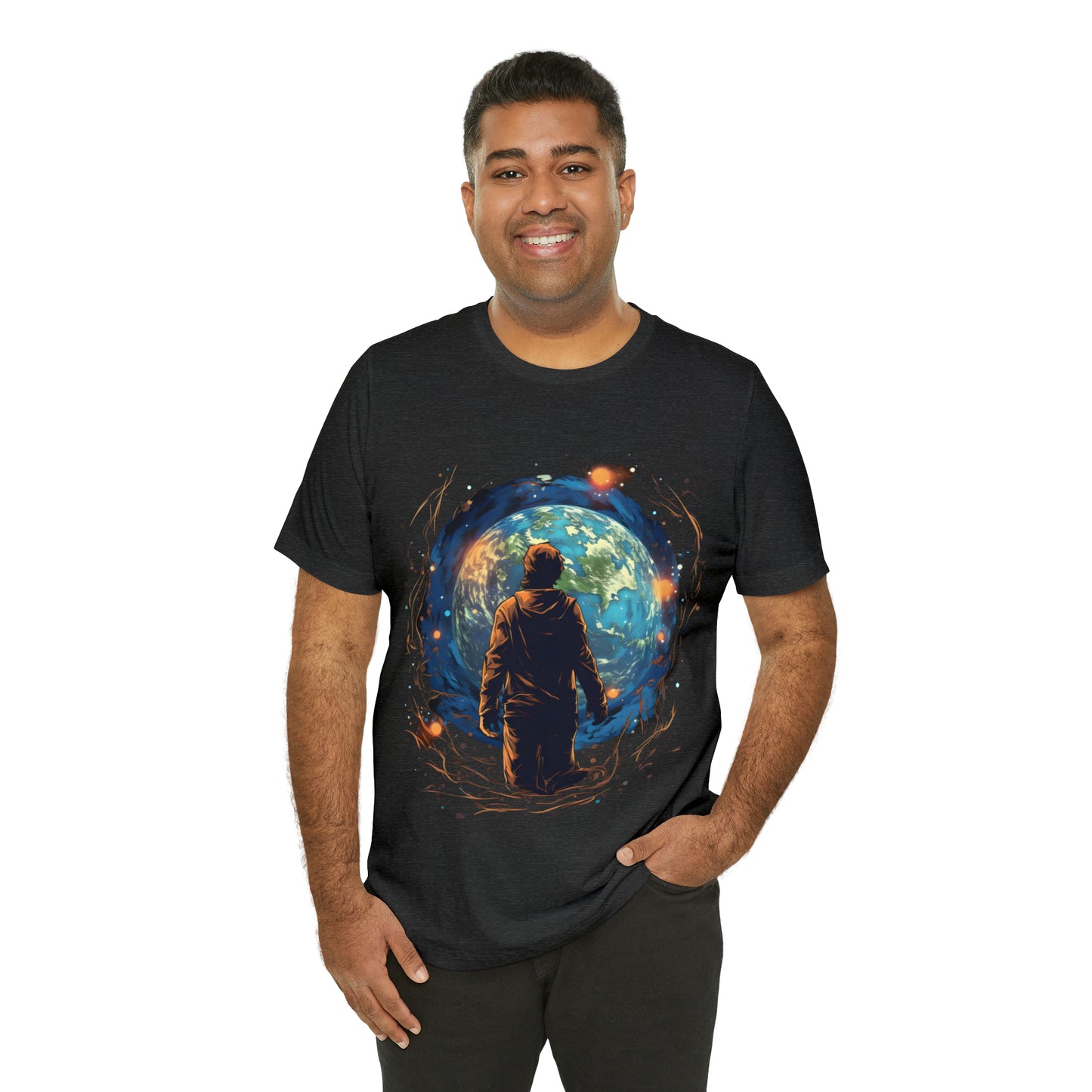 Jeremiah 29:11 “Whole World Ahead of You” Unisex Jersey Short Sleeve Tee