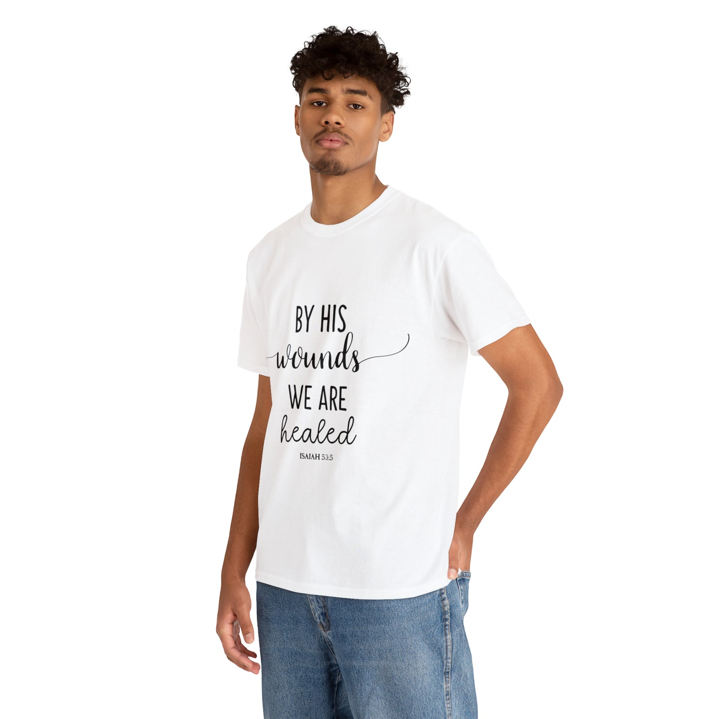 By HIS wounds we are healed - Isaiah - CR Celebrate Recovery Classic Logo - Ultra Cotton Long Sleeve Tee