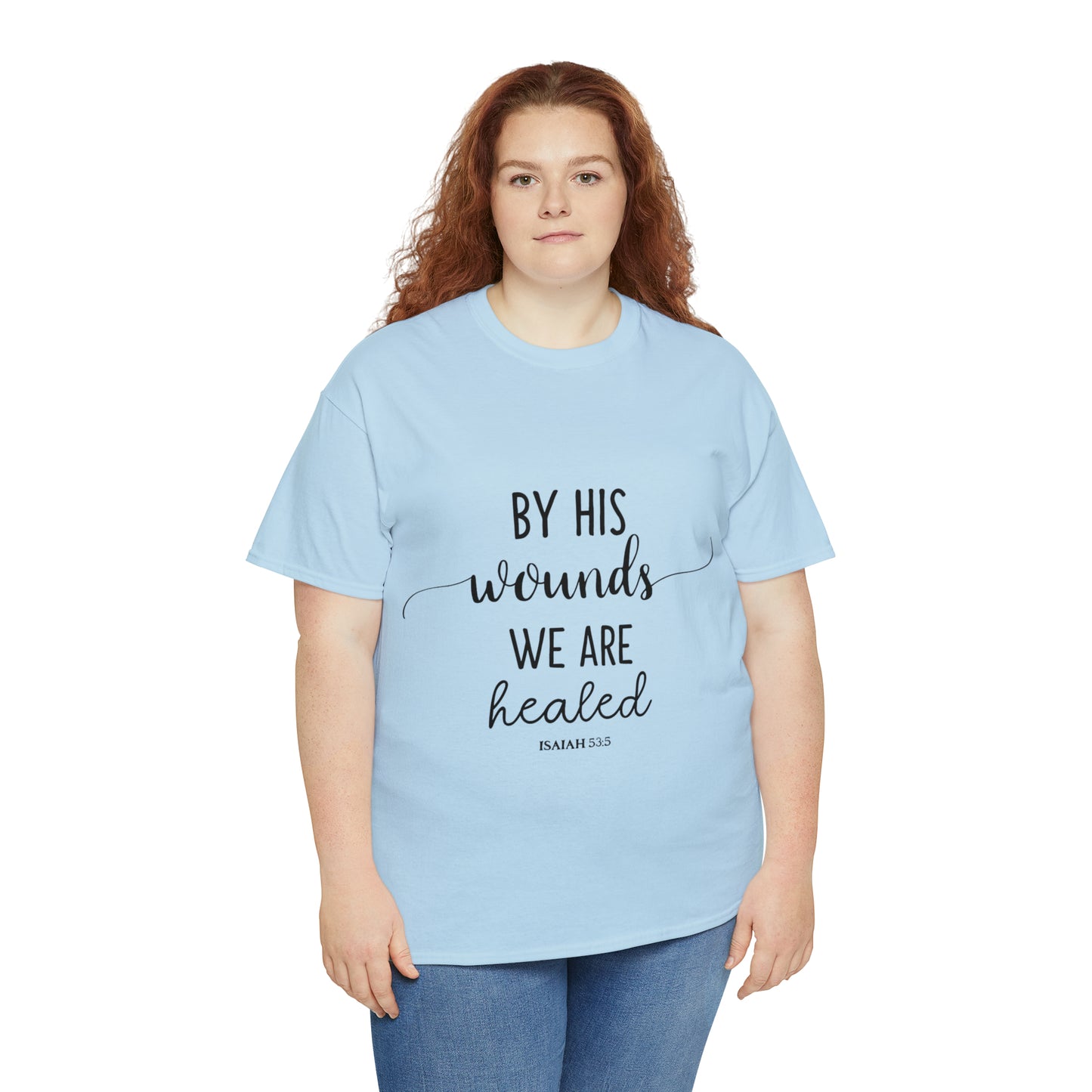 By HIS wounds we are healed - Isaiah - CR Celebrate Recovery Classic Logo - Ultra Cotton Long Sleeve Tee