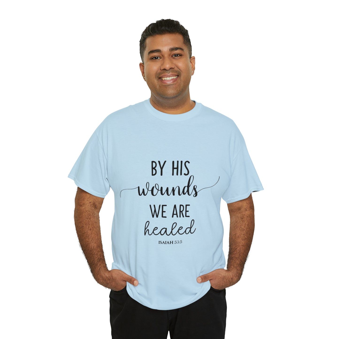 By HIS wounds we are healed - Isaiah - CR Celebrate Recovery Classic Logo - Ultra Cotton Long Sleeve Tee