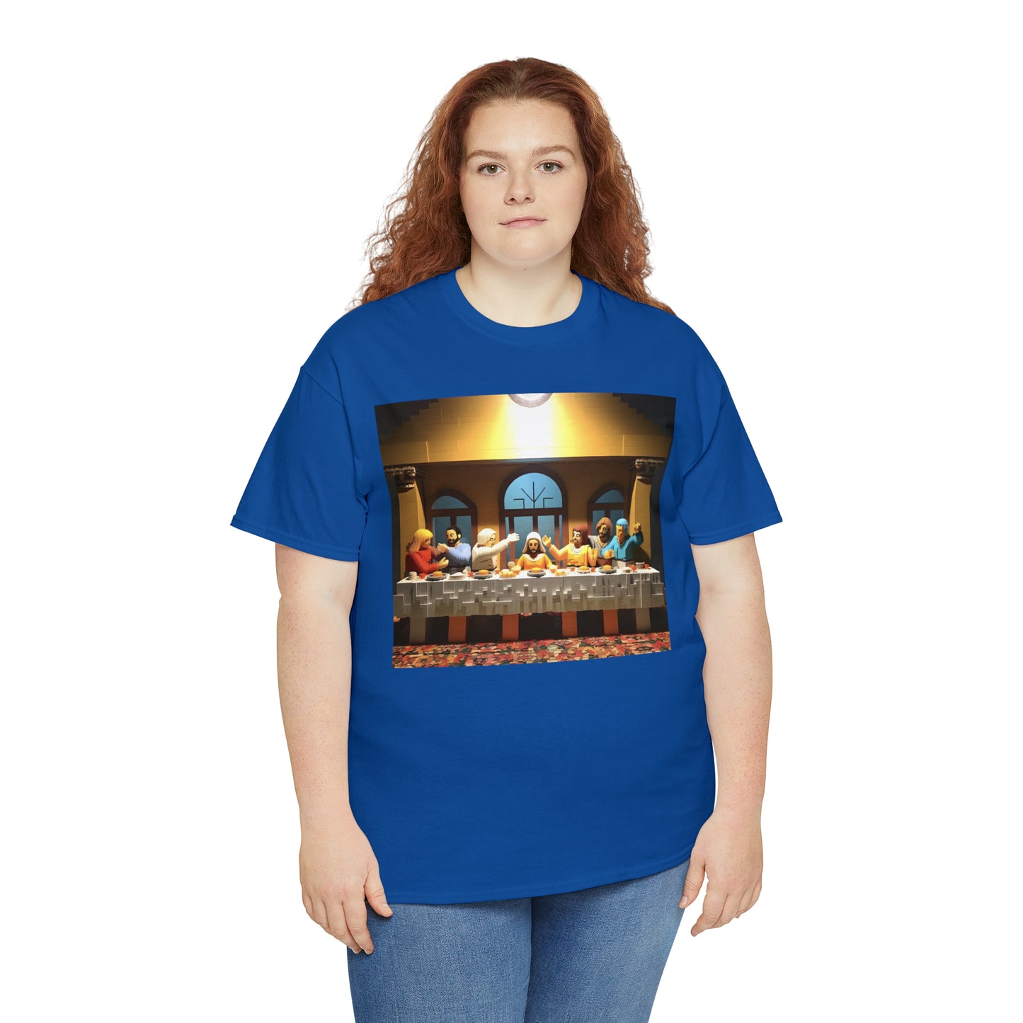 “The Last Supper” LEGO BOX SET -  Unisex Heavy Cotton Tee