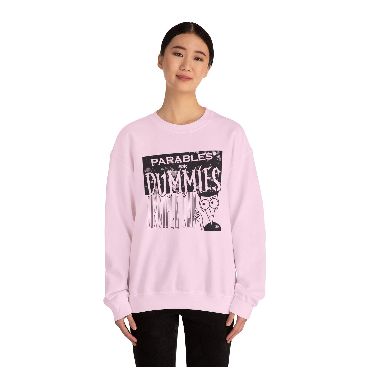 Parables For Dummies Graphic Sweatshirt — Christian Discipleship Pullover