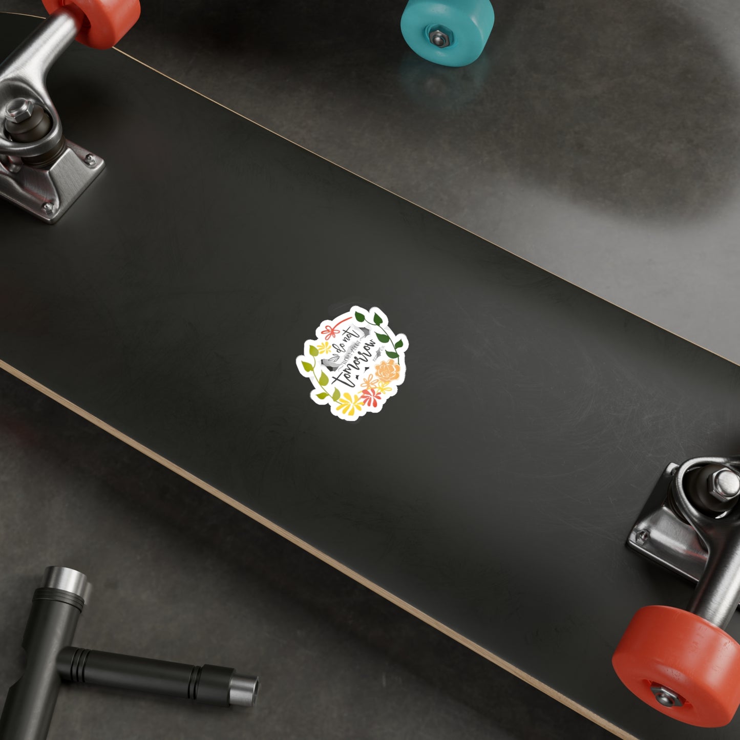 Don’t worry about tomorrow - Matthew - Kiss-Cut Vinyl Decals
