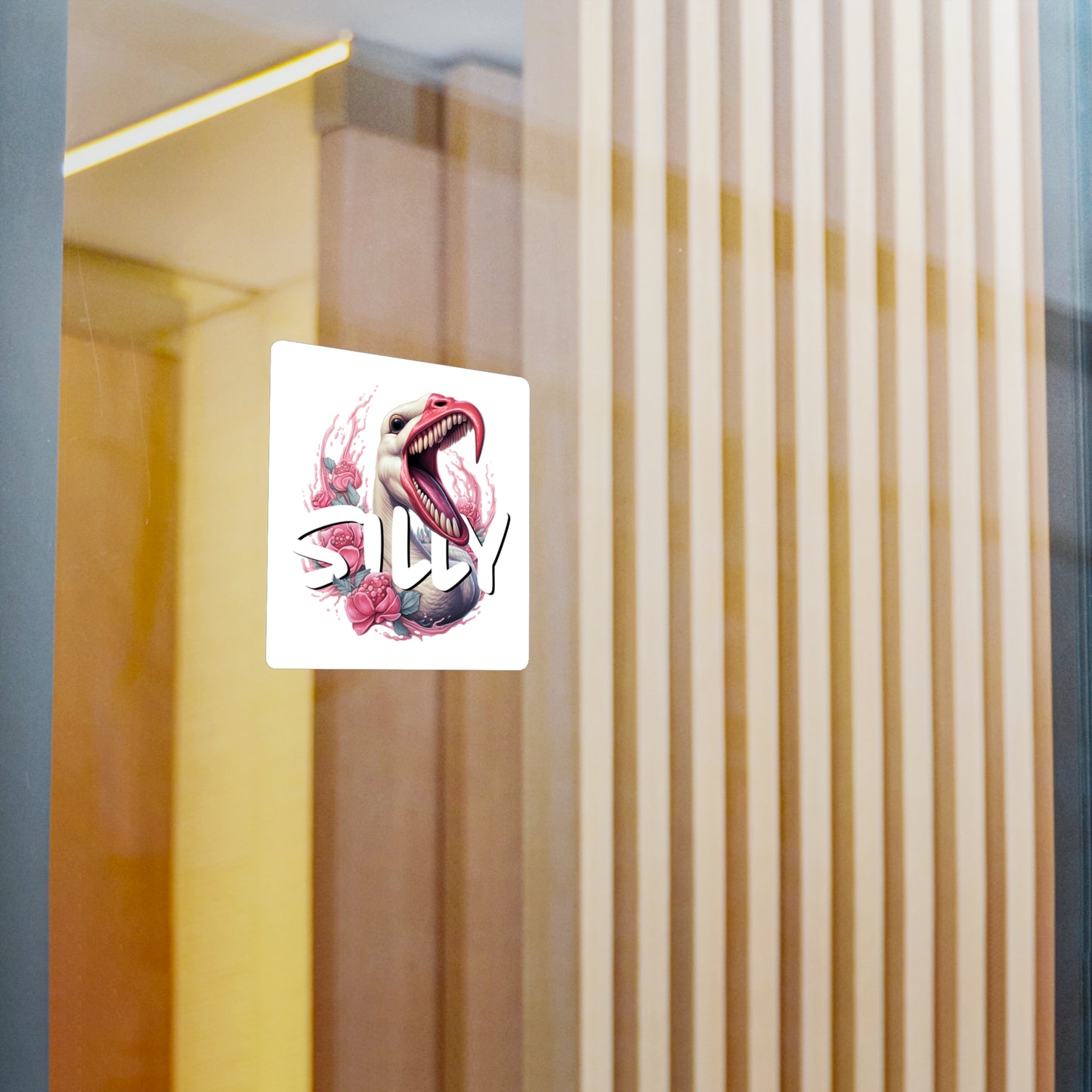 Aggressively Silly Goose - Kiss-Cut Vinyl Decals