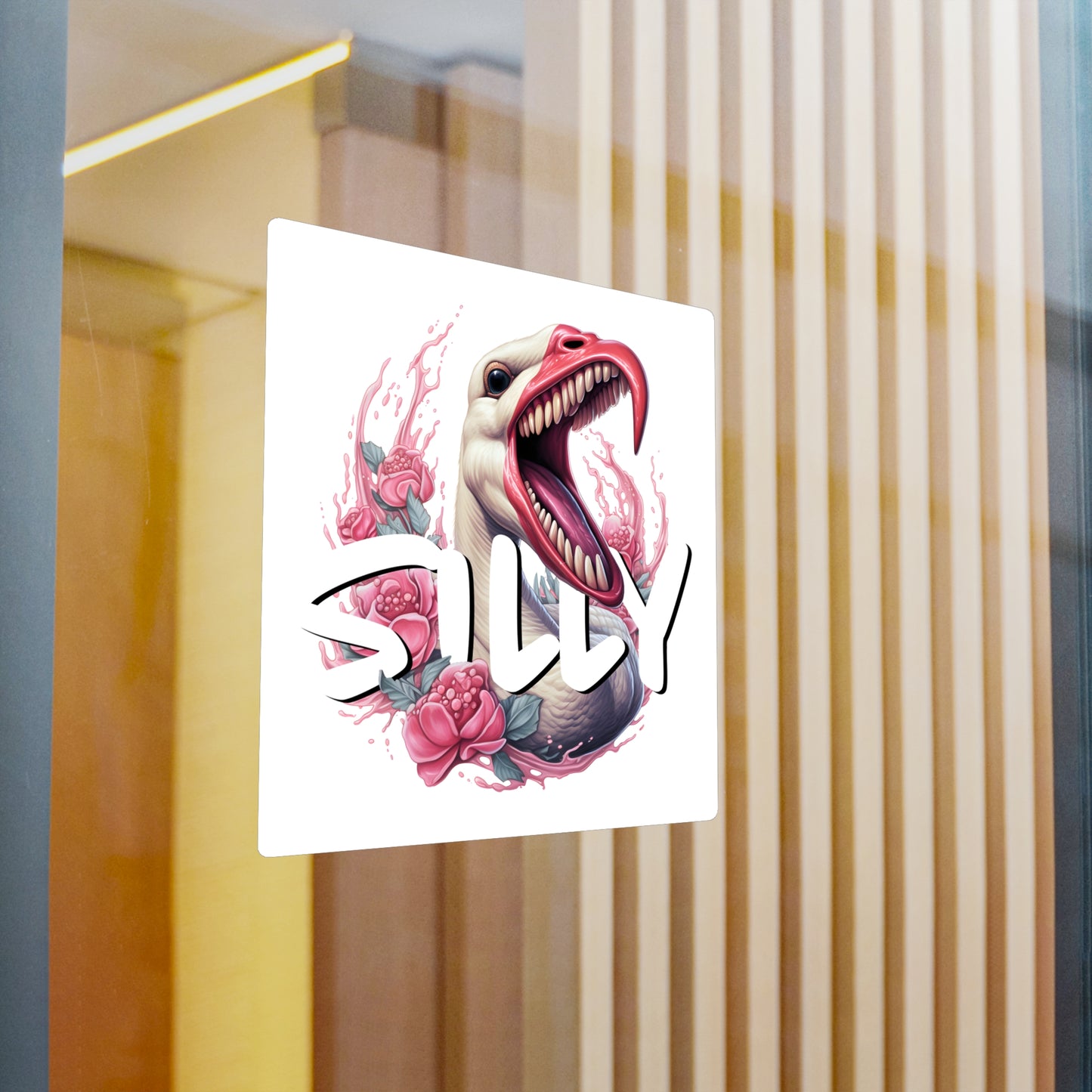 Aggressively Silly Goose - Kiss-Cut Vinyl Decals