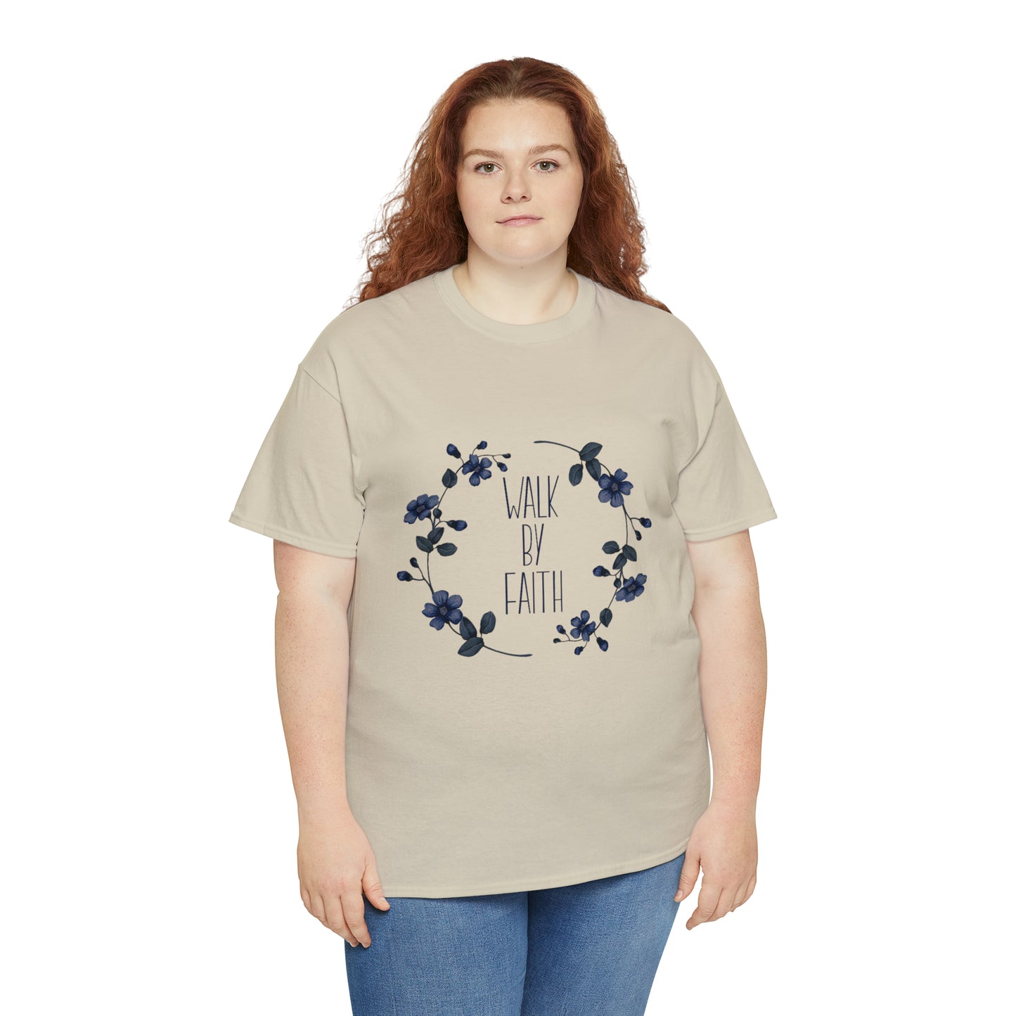 Walk by FAITH Unisex Heavy Cotton Tee