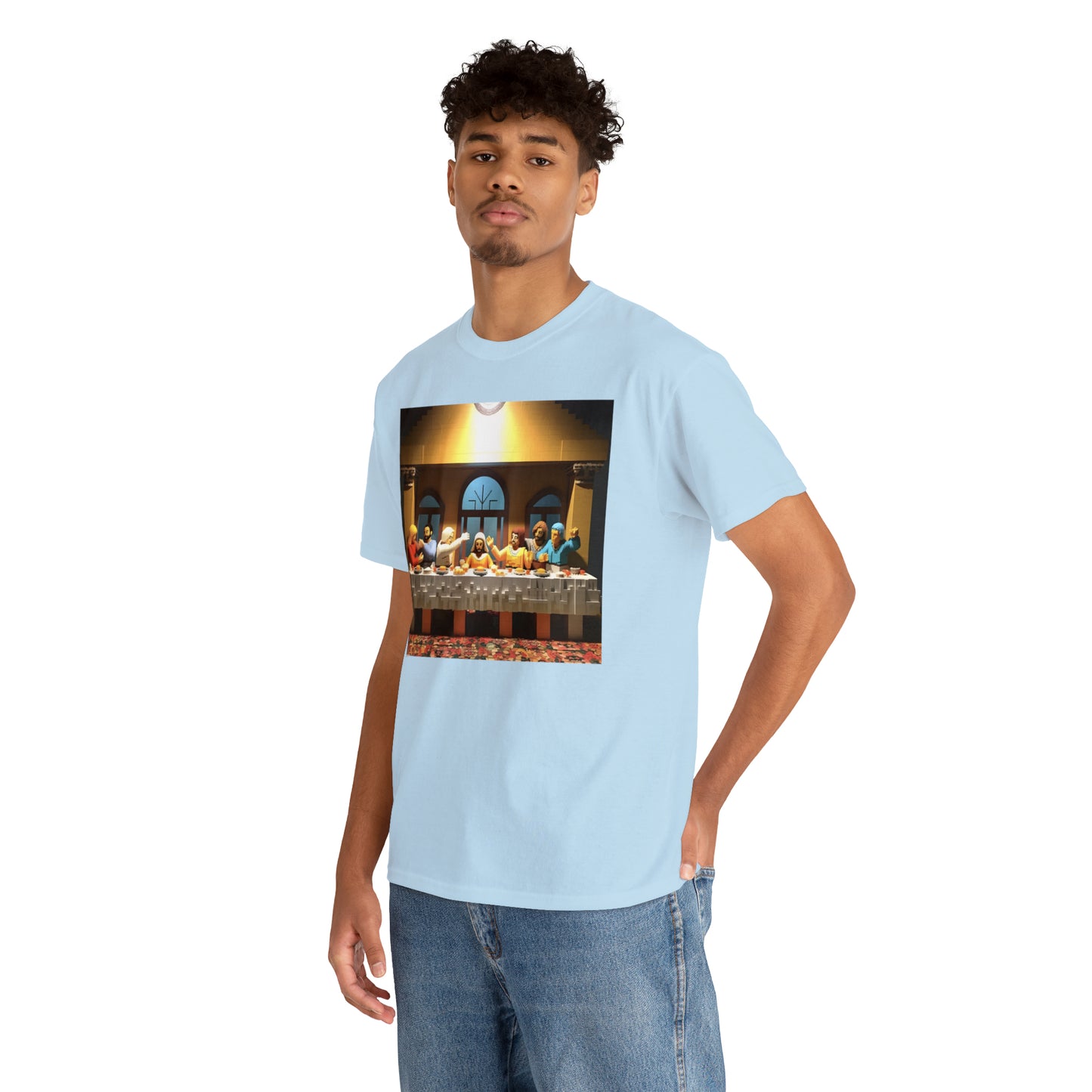 “The Last Supper” LEGO BOX SET -  Unisex Heavy Cotton Tee
