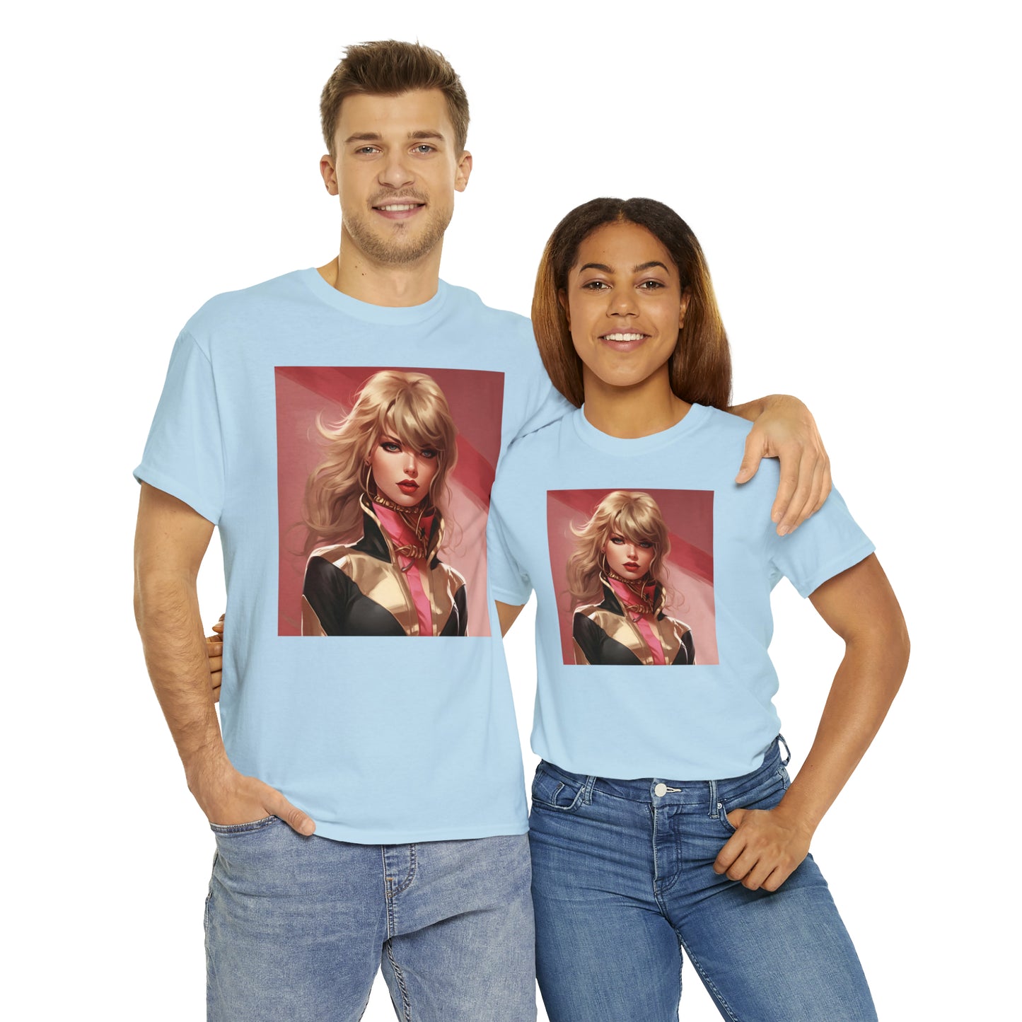 Anime Taylor Swift 4 - Unisex Heavy Cotton Tee