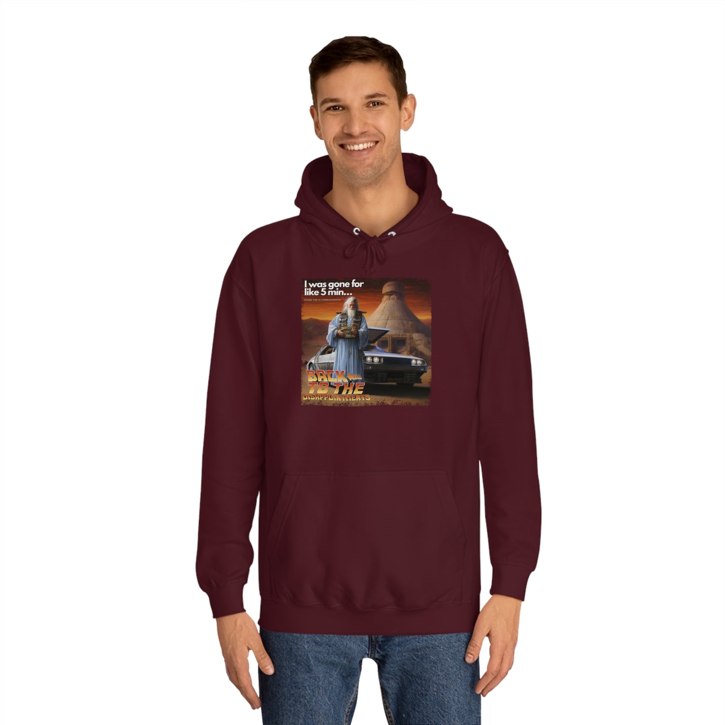 Back to the Disappointments (Exodus 32) - Unisex College Hoodie