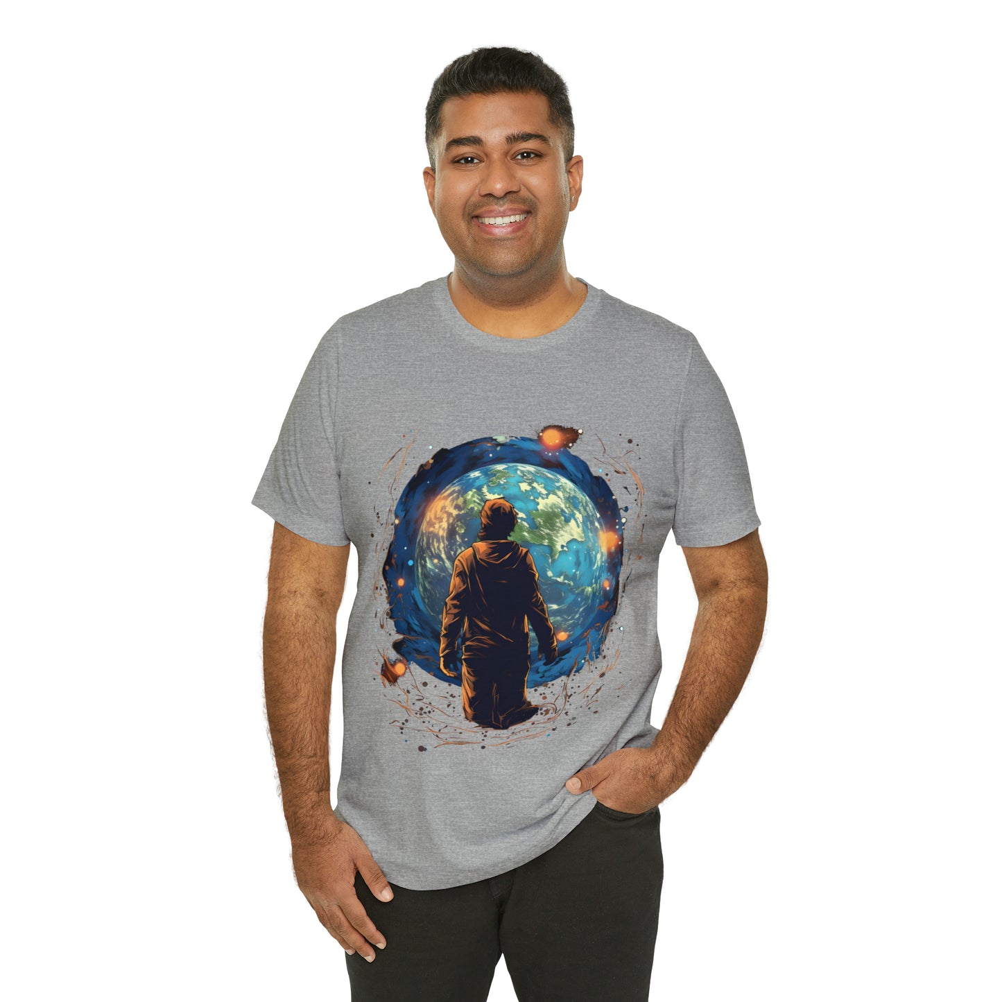 Jeremiah 29:11 “Whole World Ahead of You” Unisex Jersey Short Sleeve Tee