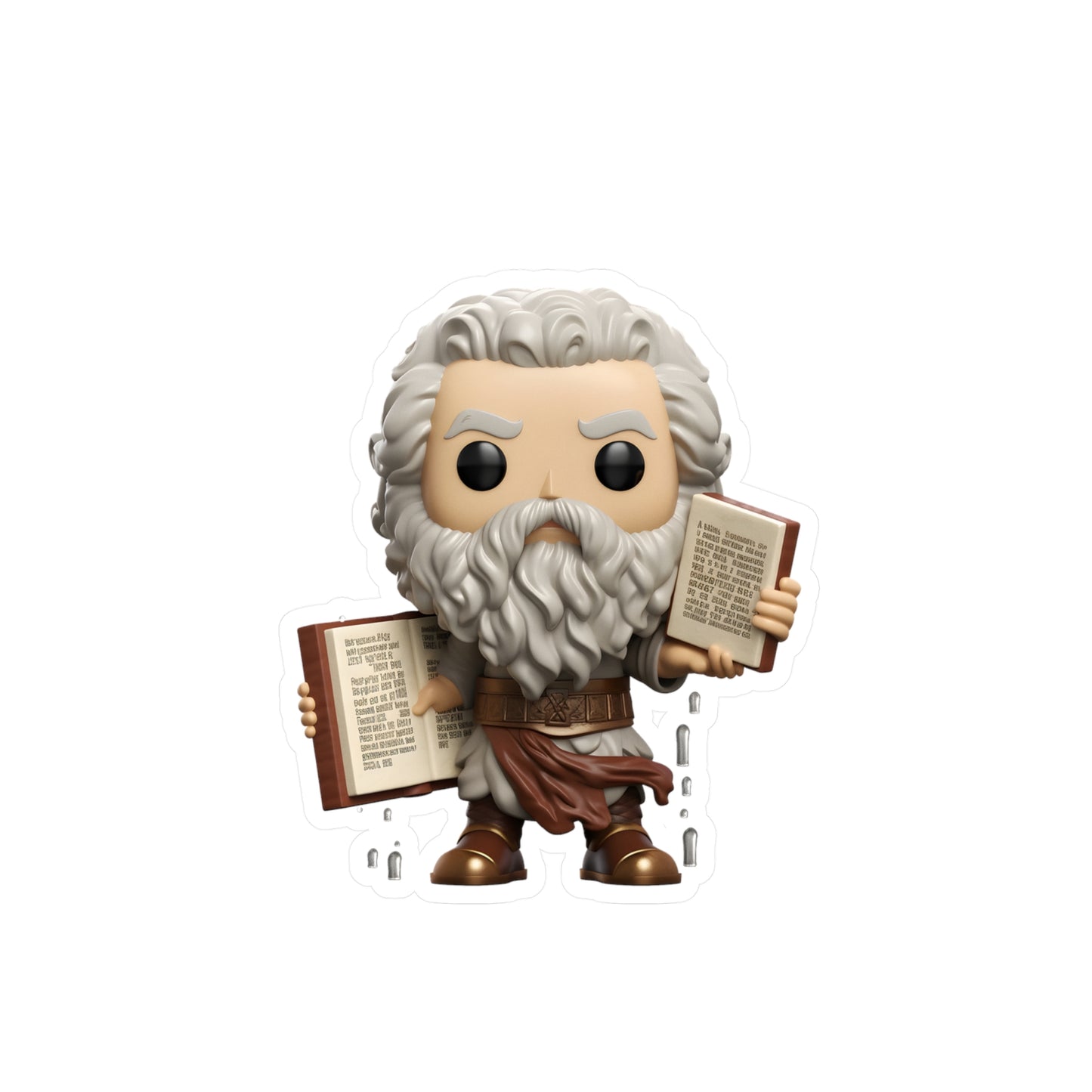 Moses Funko Pop 2 Kiss-Cut Vinyl Decals
