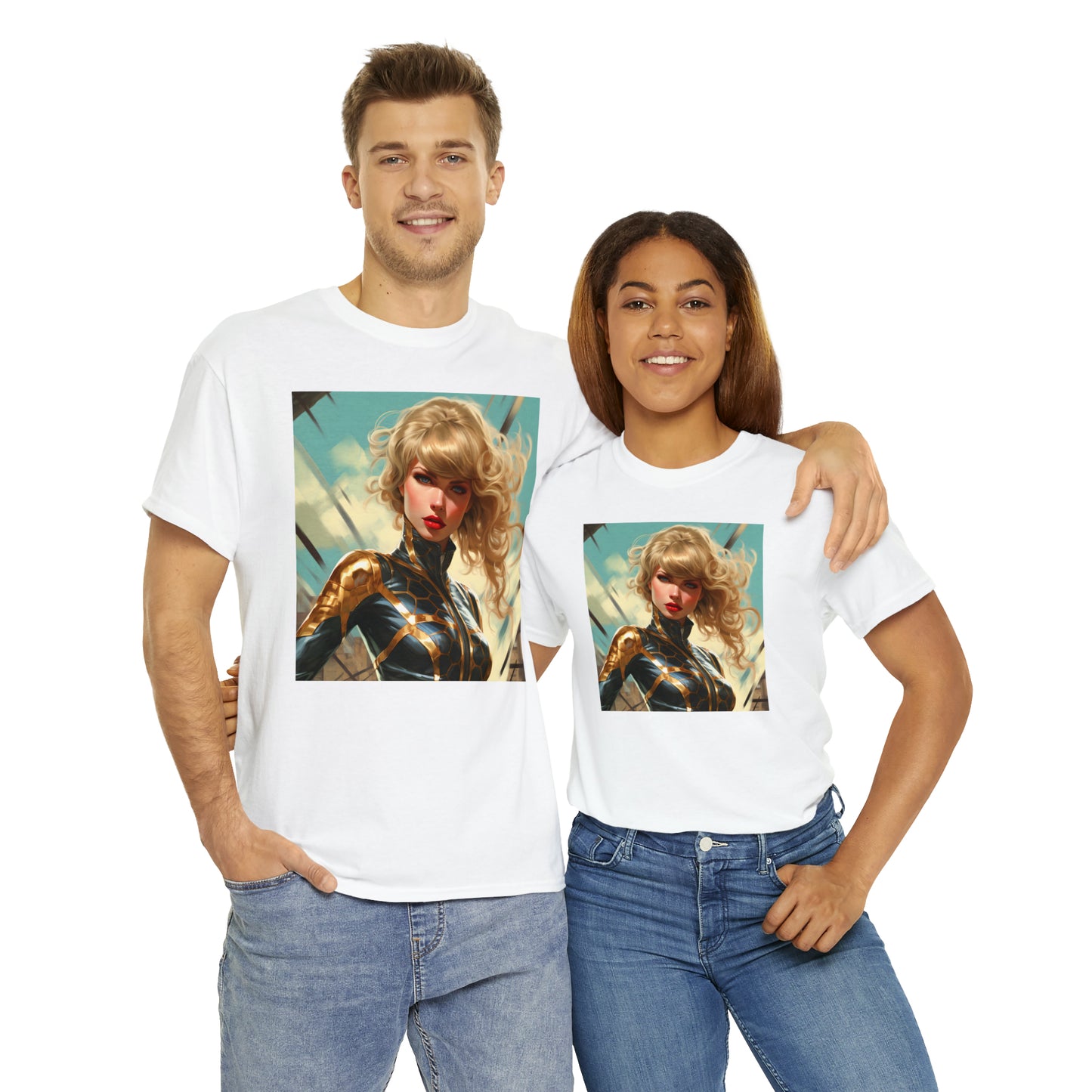 Anime Taylor Swift 3 - Unisex Heavy Cotton Tee