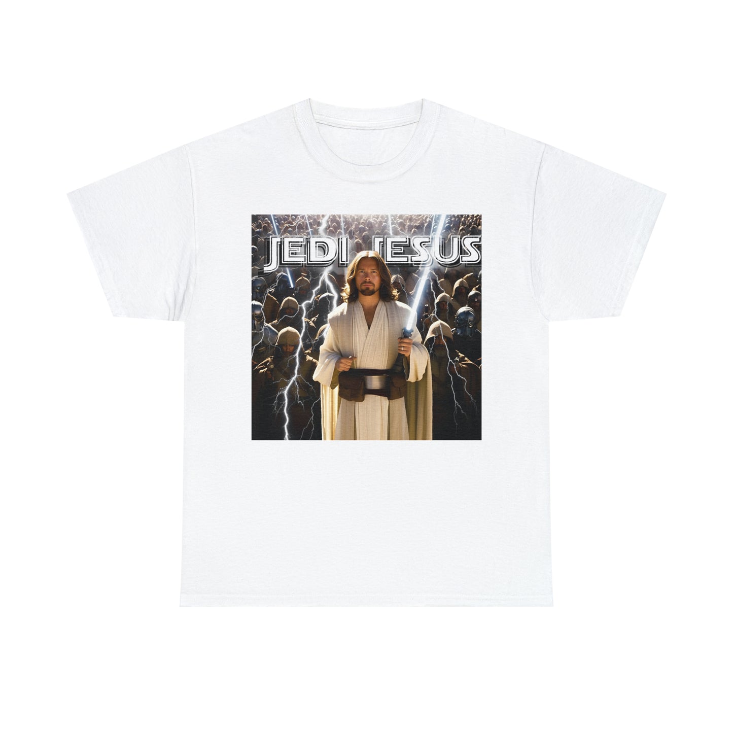 Jedi Jesus Unisex Heavy Cotton Tee