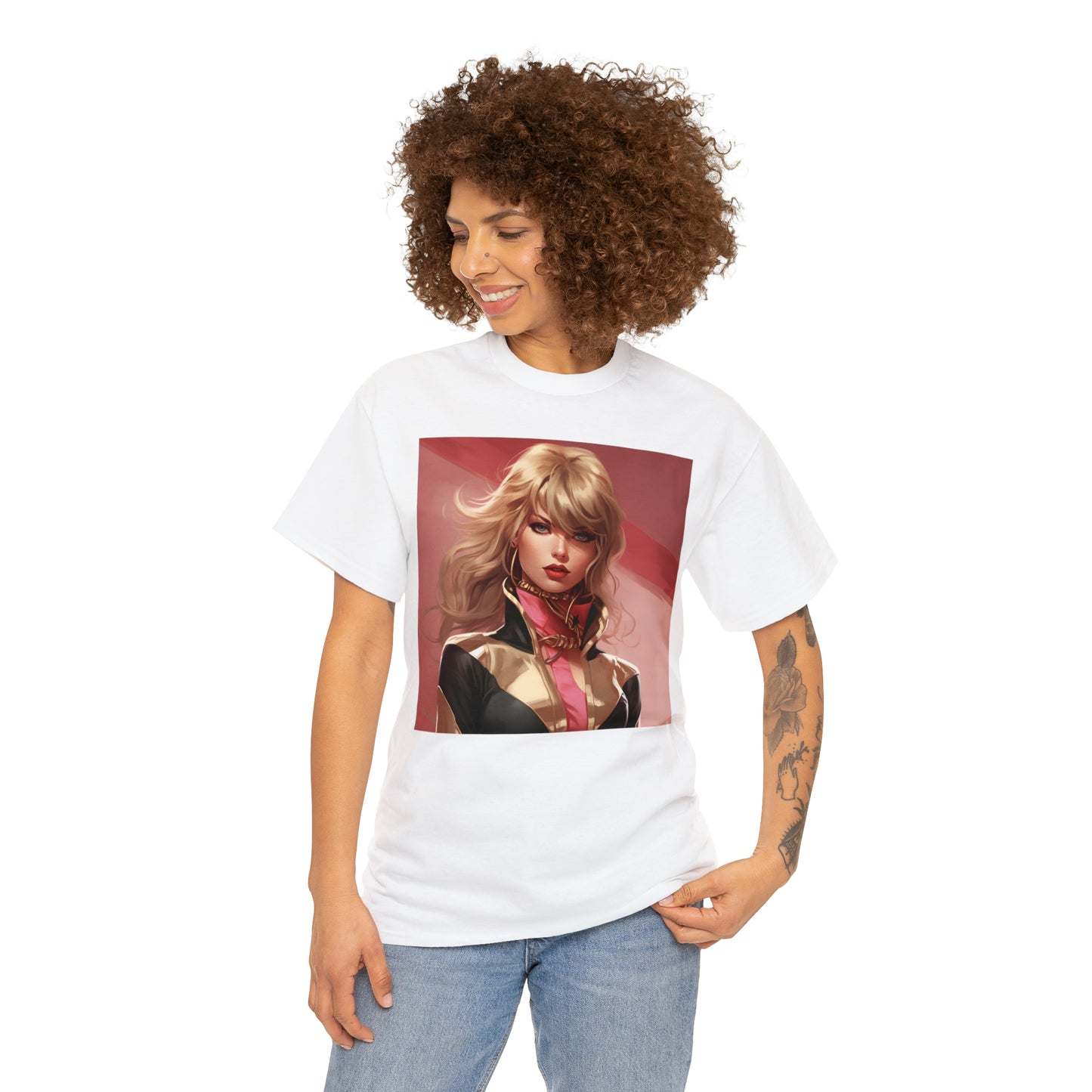 Anime Taylor Swift 4 - Unisex Heavy Cotton Tee