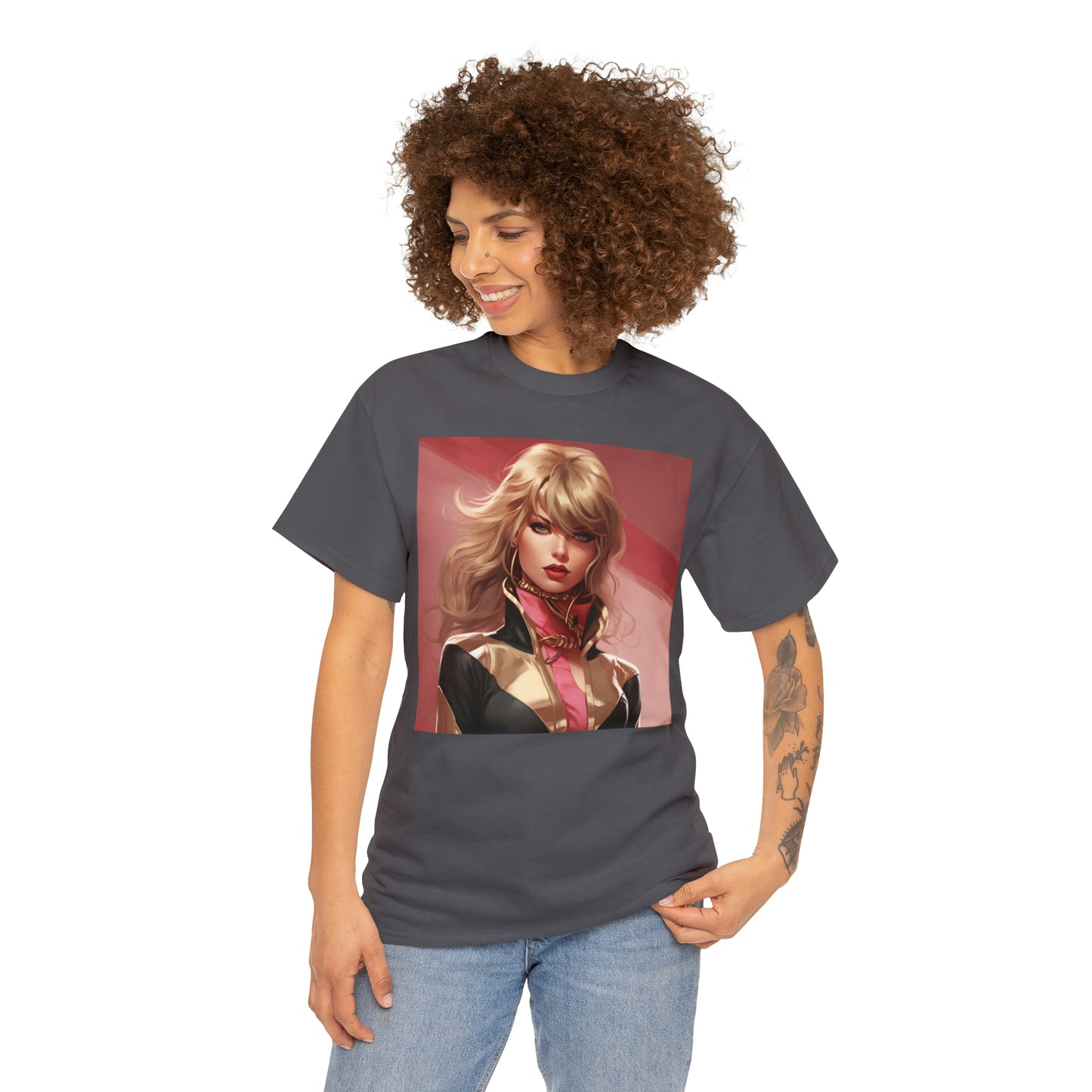 Anime Taylor Swift 4 - Unisex Heavy Cotton Tee