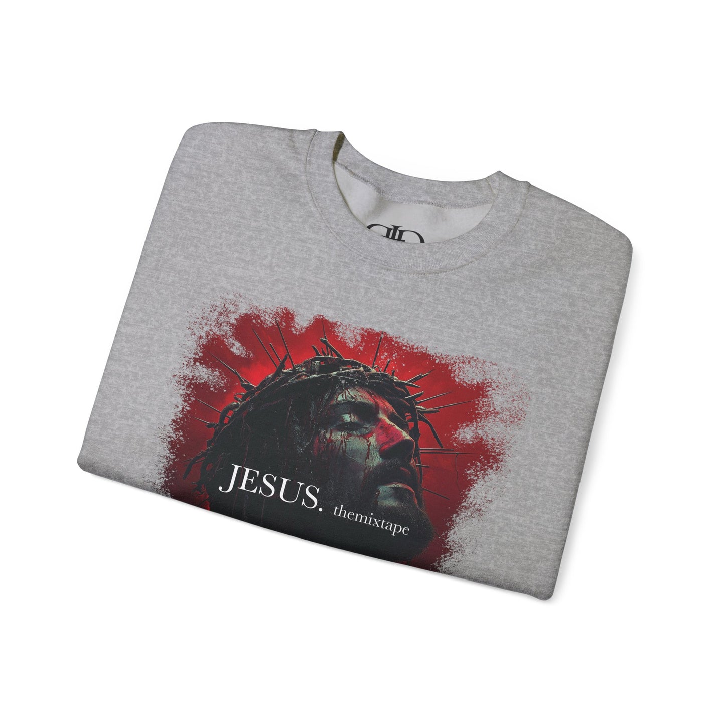 JESUS. themixtape” Crewneck Sweatshirt — Disciple Dad Official Faith Streetwear