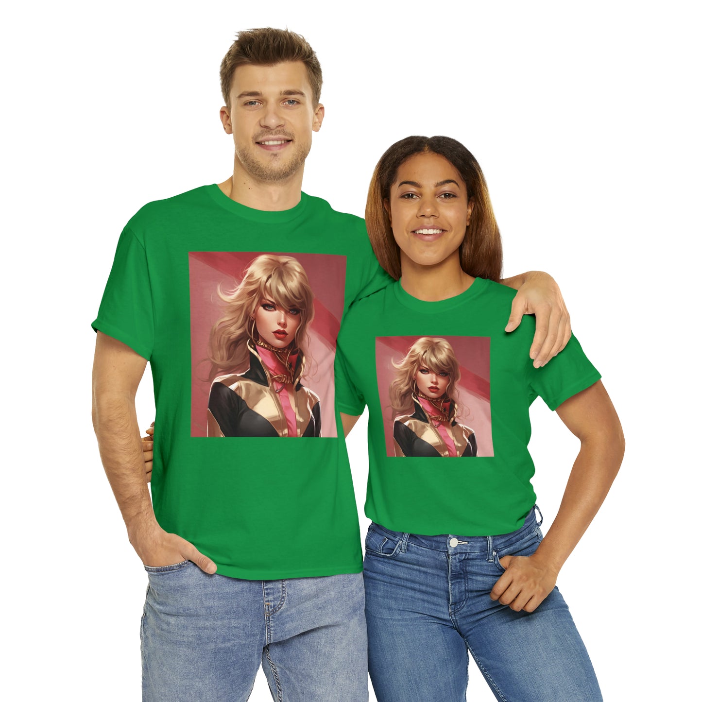 Anime Taylor Swift 4 - Unisex Heavy Cotton Tee