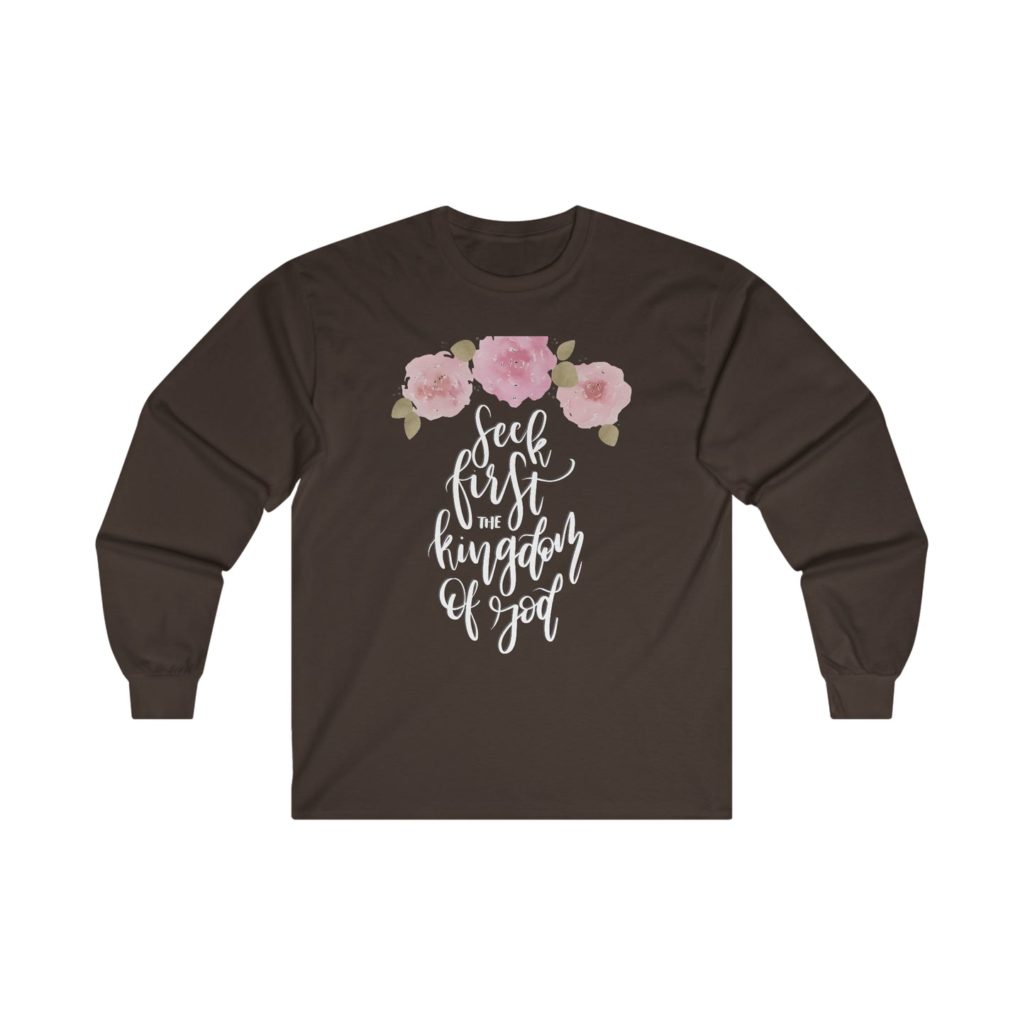 Seek First the Kingdom of God -  Ultra Cotton Long Sleeve Tee