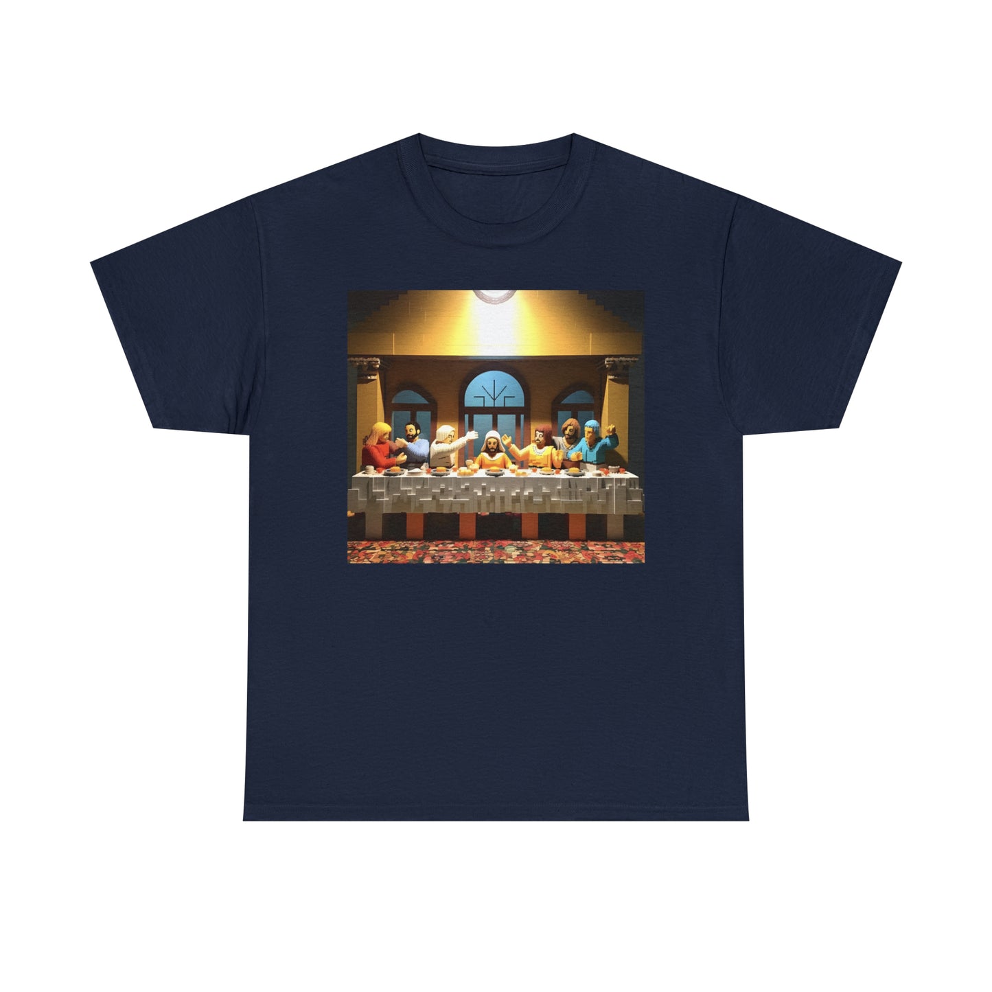 “The Last Supper” LEGO BOX SET -  Unisex Heavy Cotton Tee