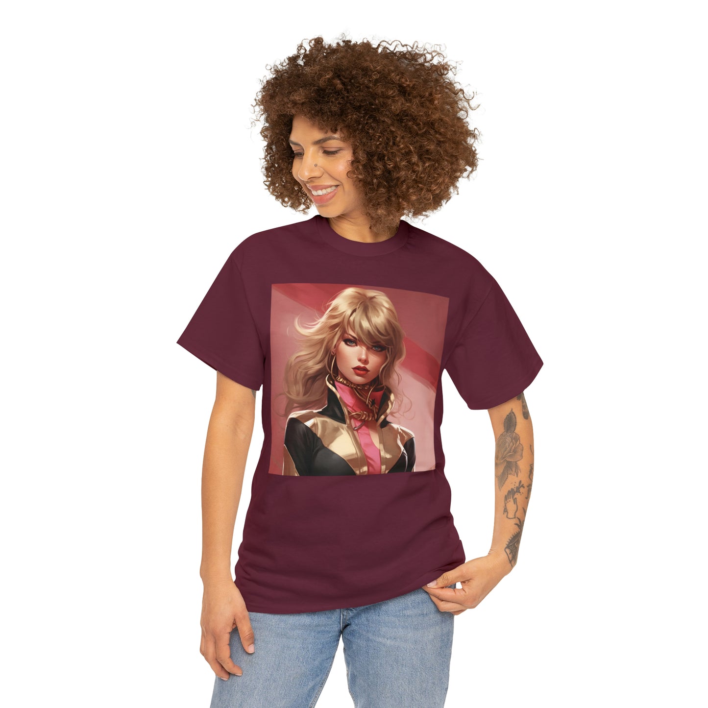 Anime Taylor Swift 4 - Unisex Heavy Cotton Tee