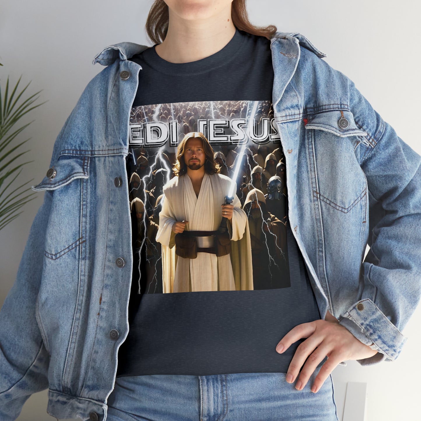 Jedi Jesus Unisex Heavy Cotton Tee