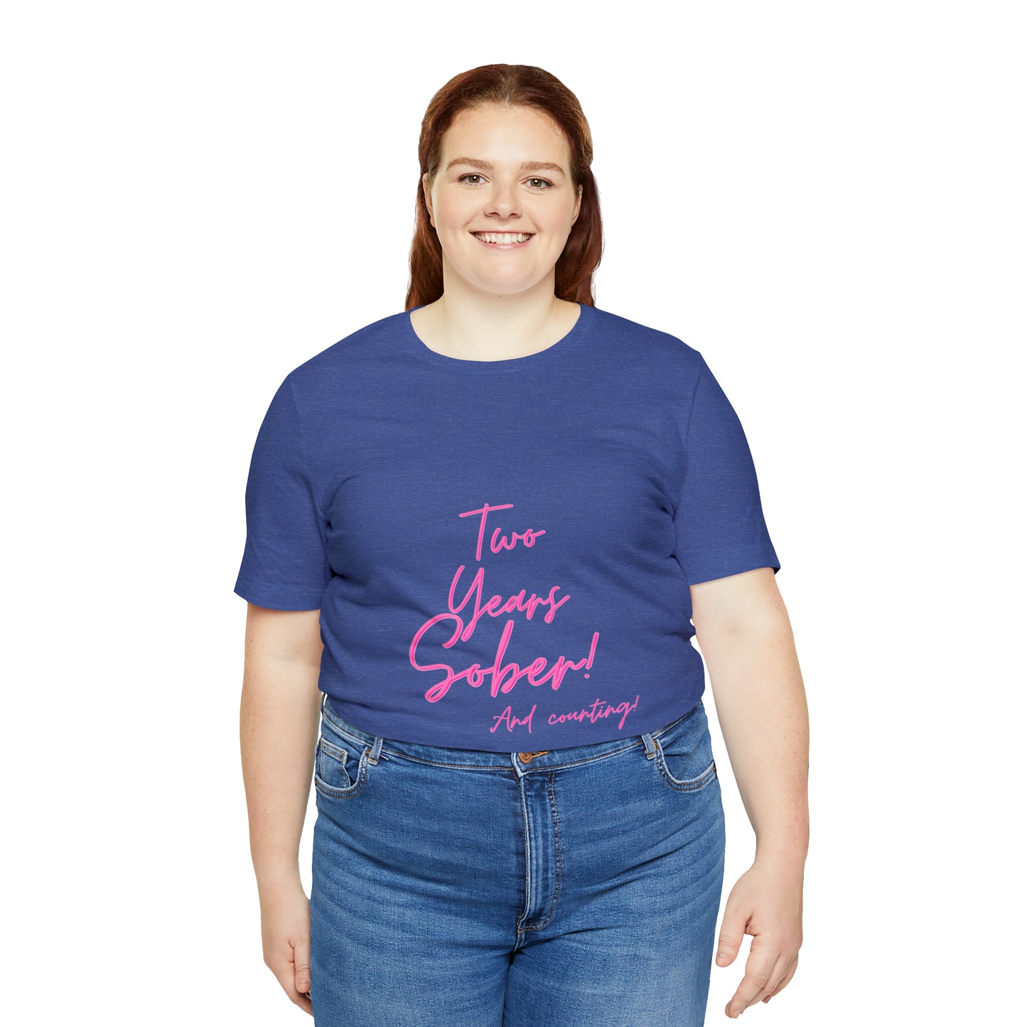 Two Months Sober Unisex Jersey Short Sleeve Tee
