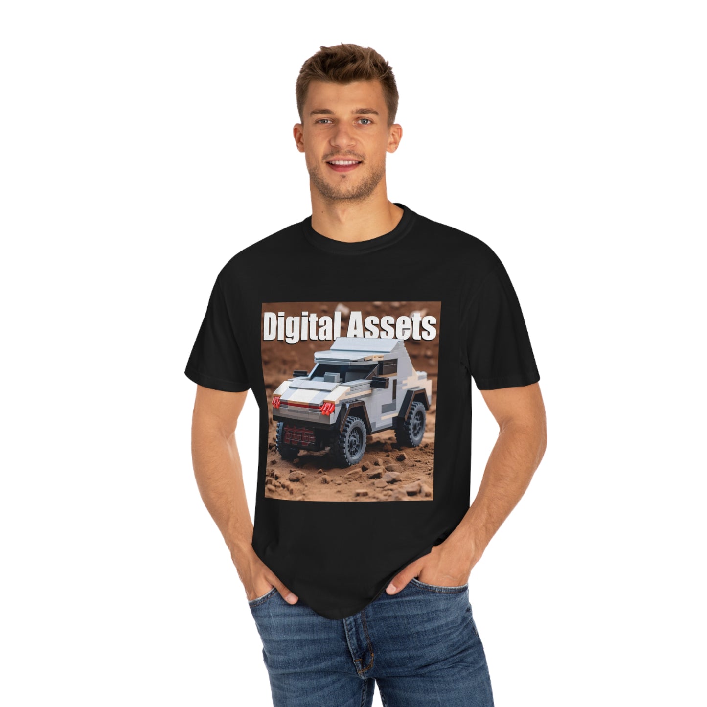 Digital Assets Unisex Garment-Dyed T-shirt