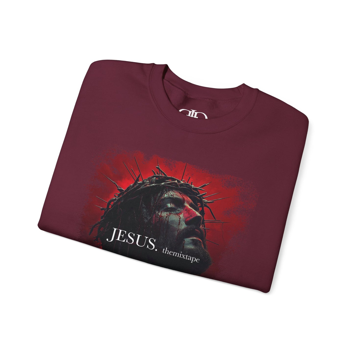 JESUS. themixtape” Crewneck Sweatshirt — Disciple Dad Official Faith Streetwear