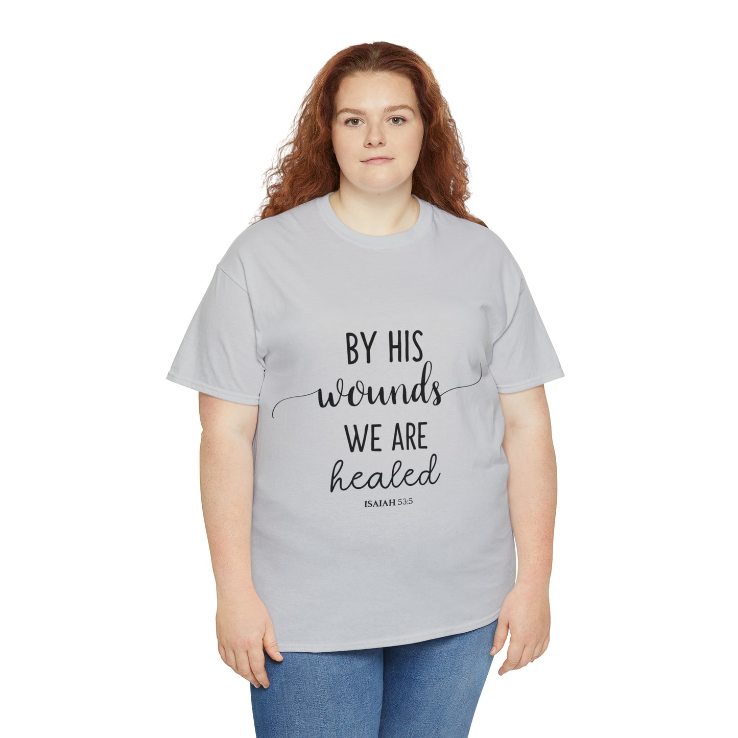 By HIS wounds we are healed - Isaiah - CR Celebrate Recovery Classic Logo - Ultra Cotton Long Sleeve Tee