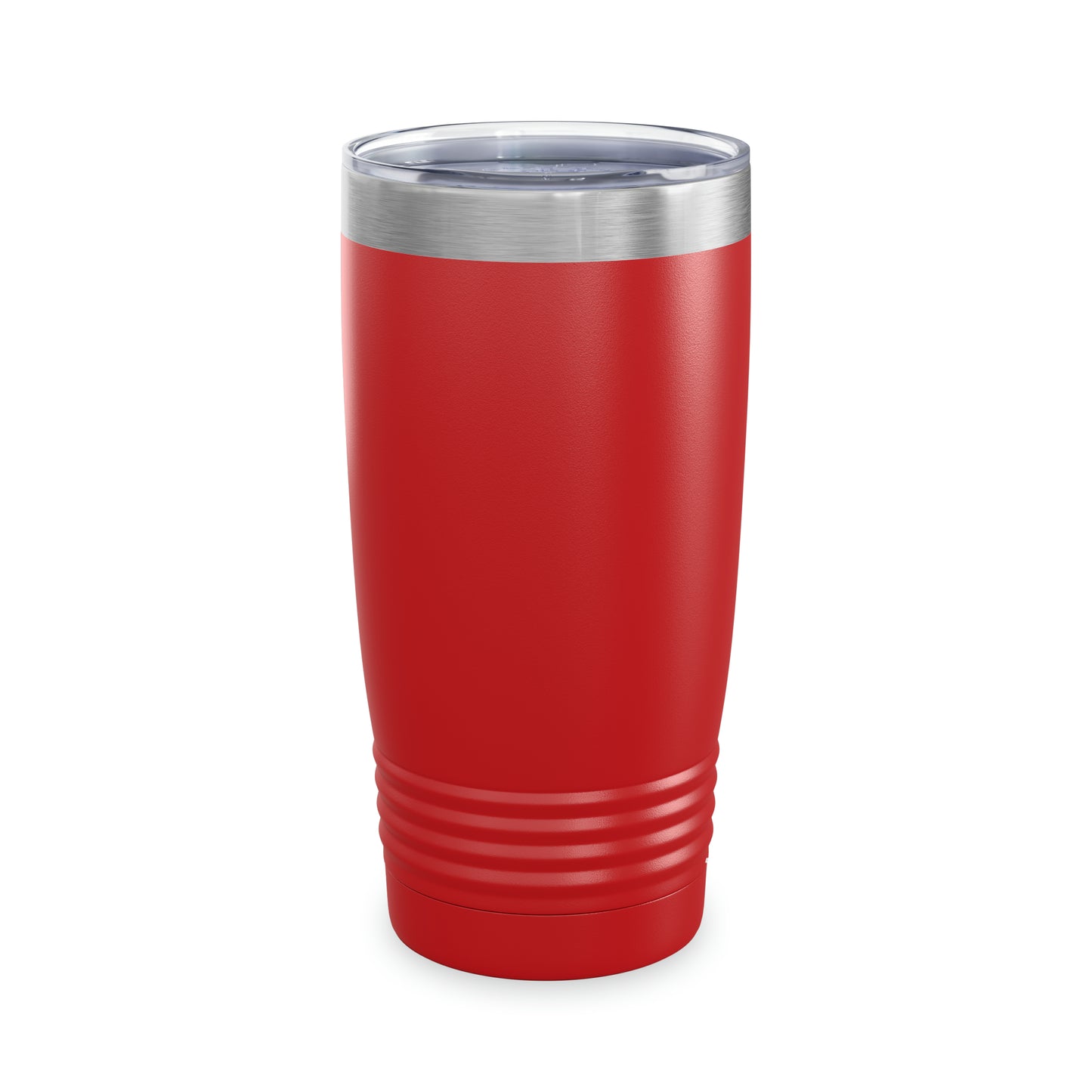 CR Celebrate Recovery Basic Logo White Ringneck Tumbler, 20oz